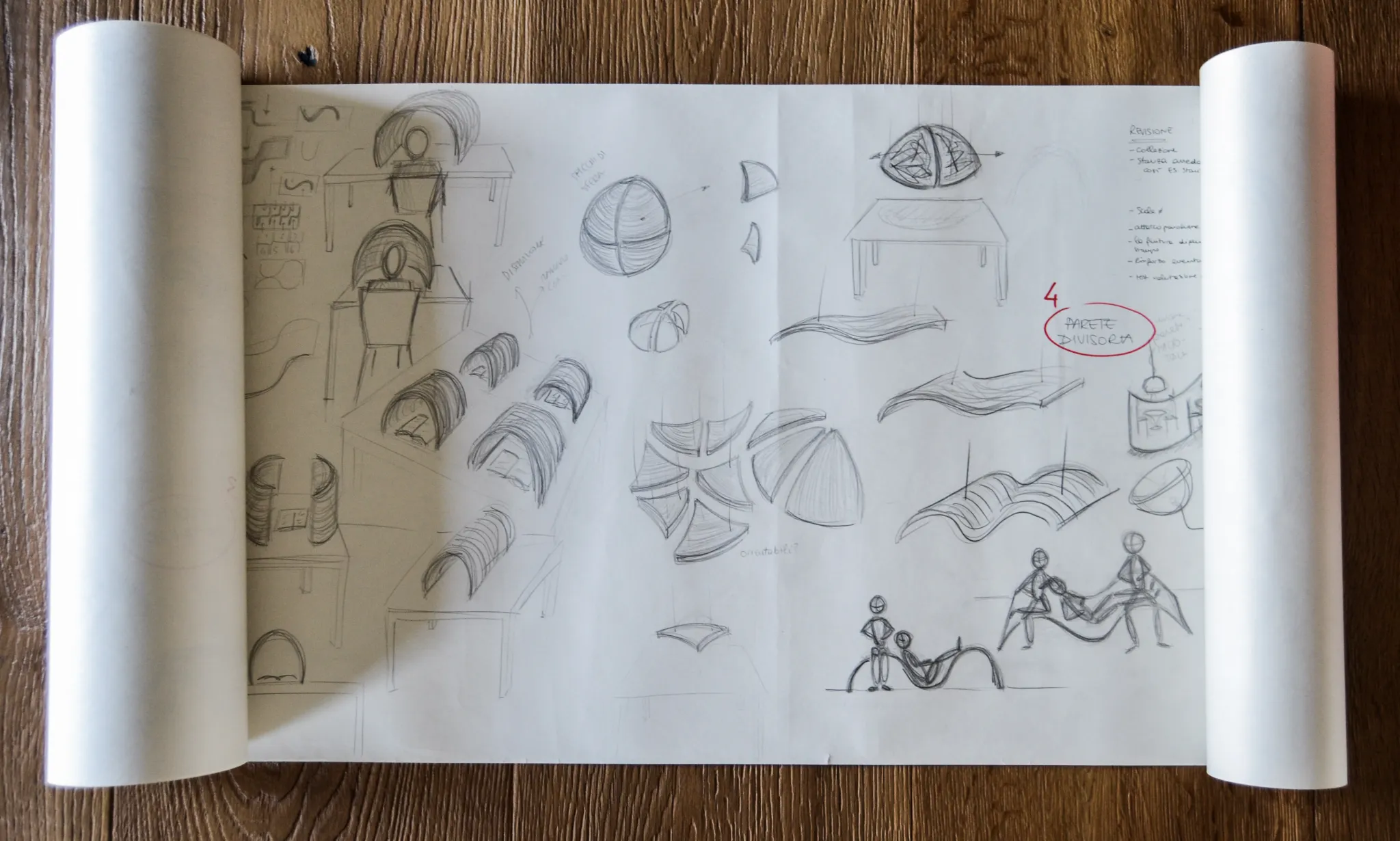 Still.nest sketches and design process