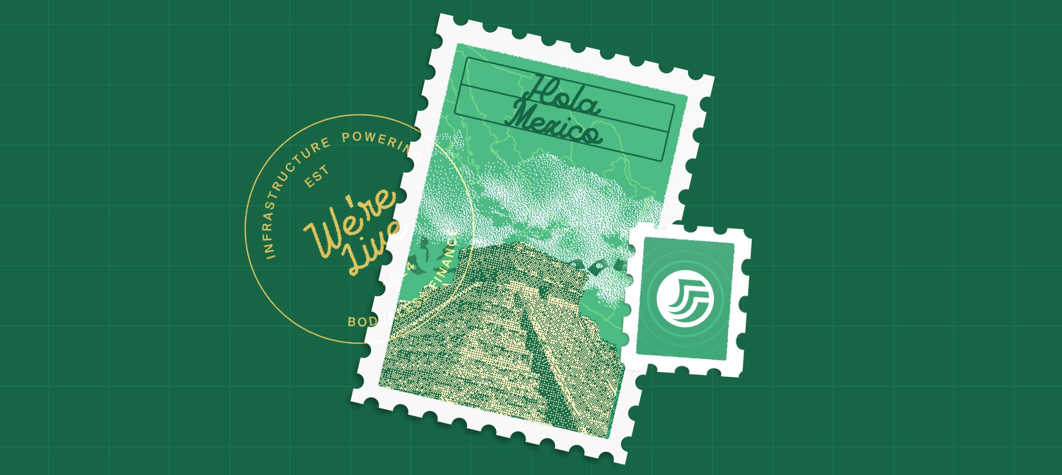 Stylized image of the Chichen Itza pyramids in Mexico to show that OpenFX now offers FX liquidity across MXN and other LATAM currencies.