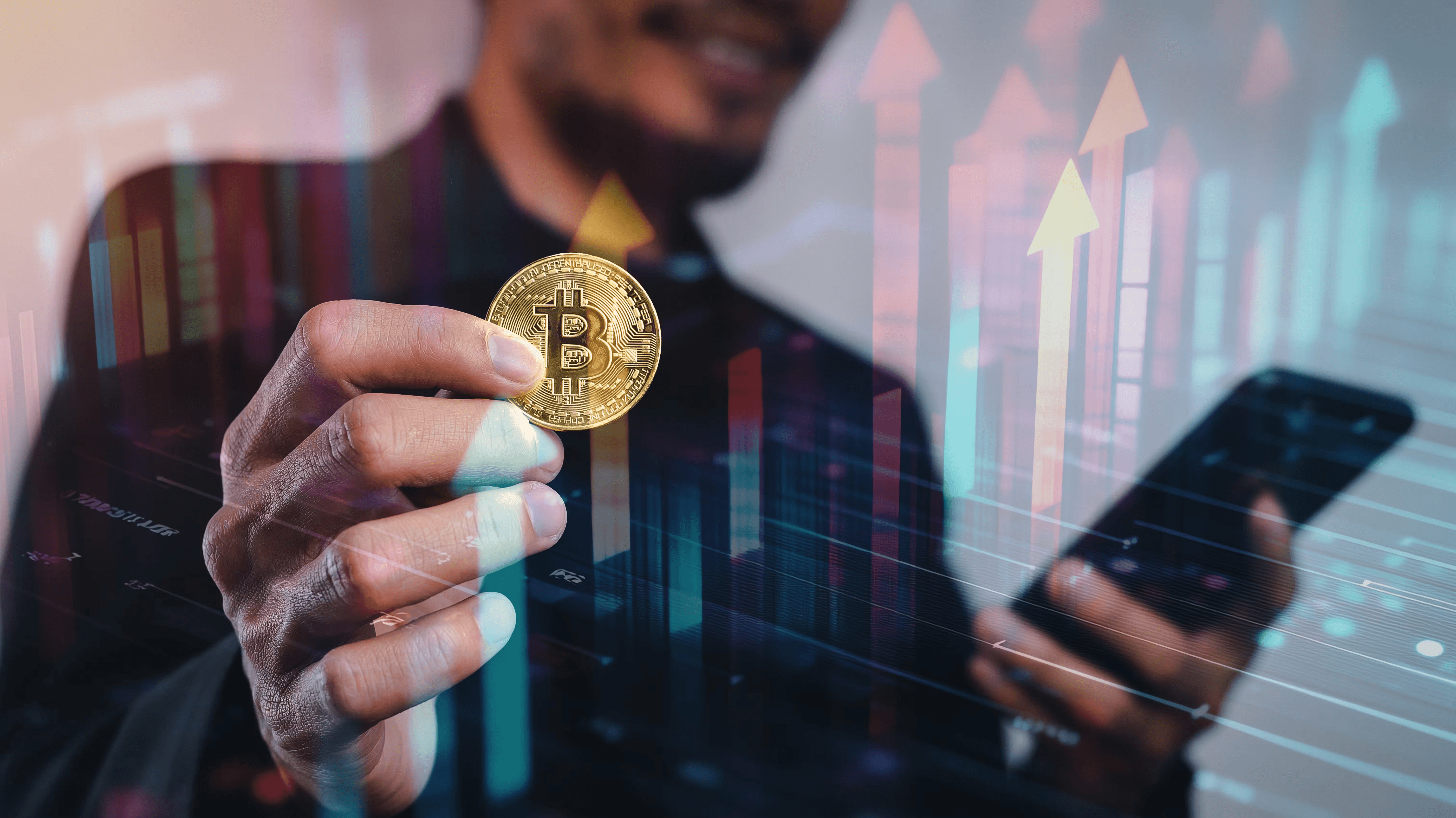 man holding BTC - If I invest $20 in Bitcoin Today, How Much Is It Worth
