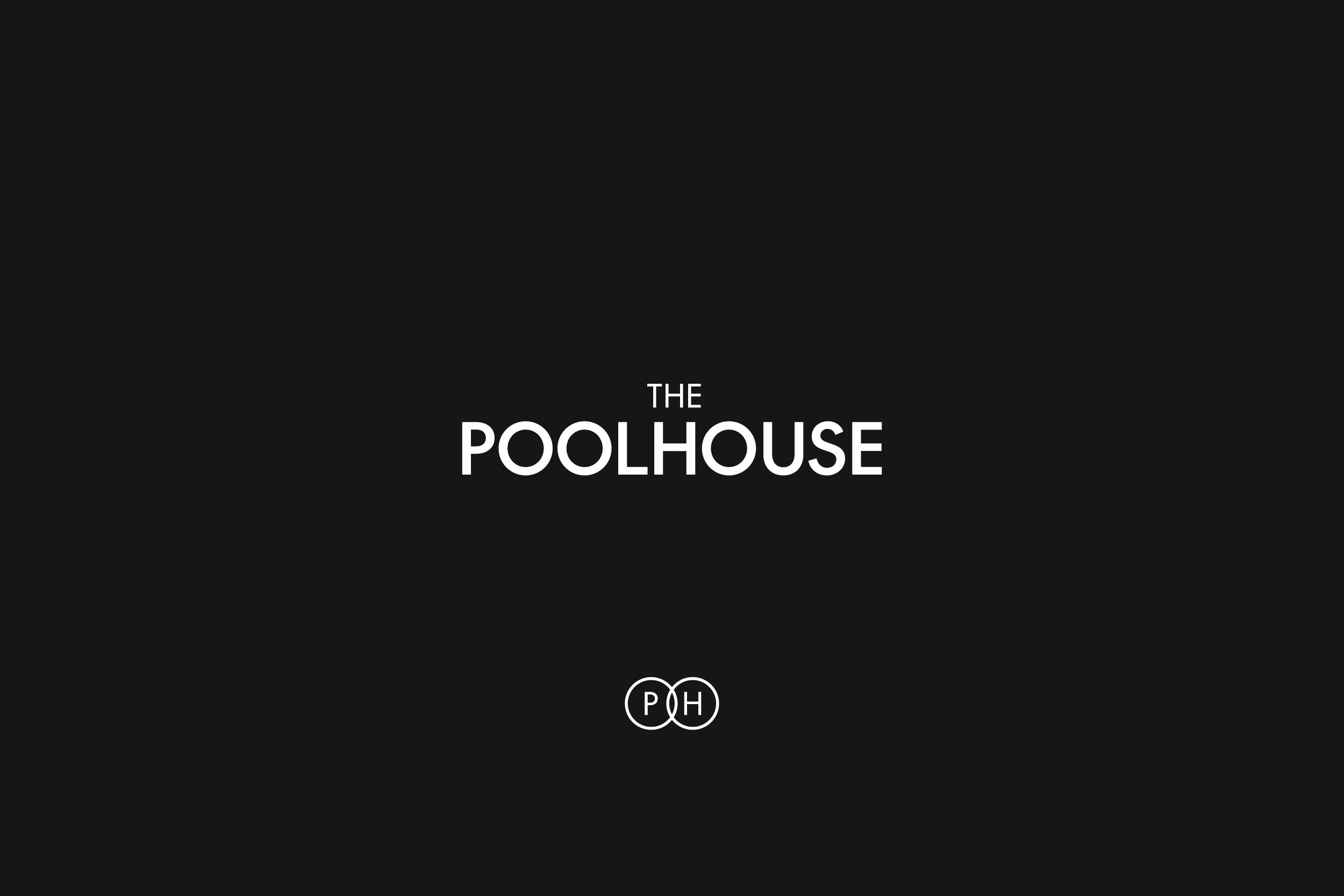 The Poolhouse logo monogram