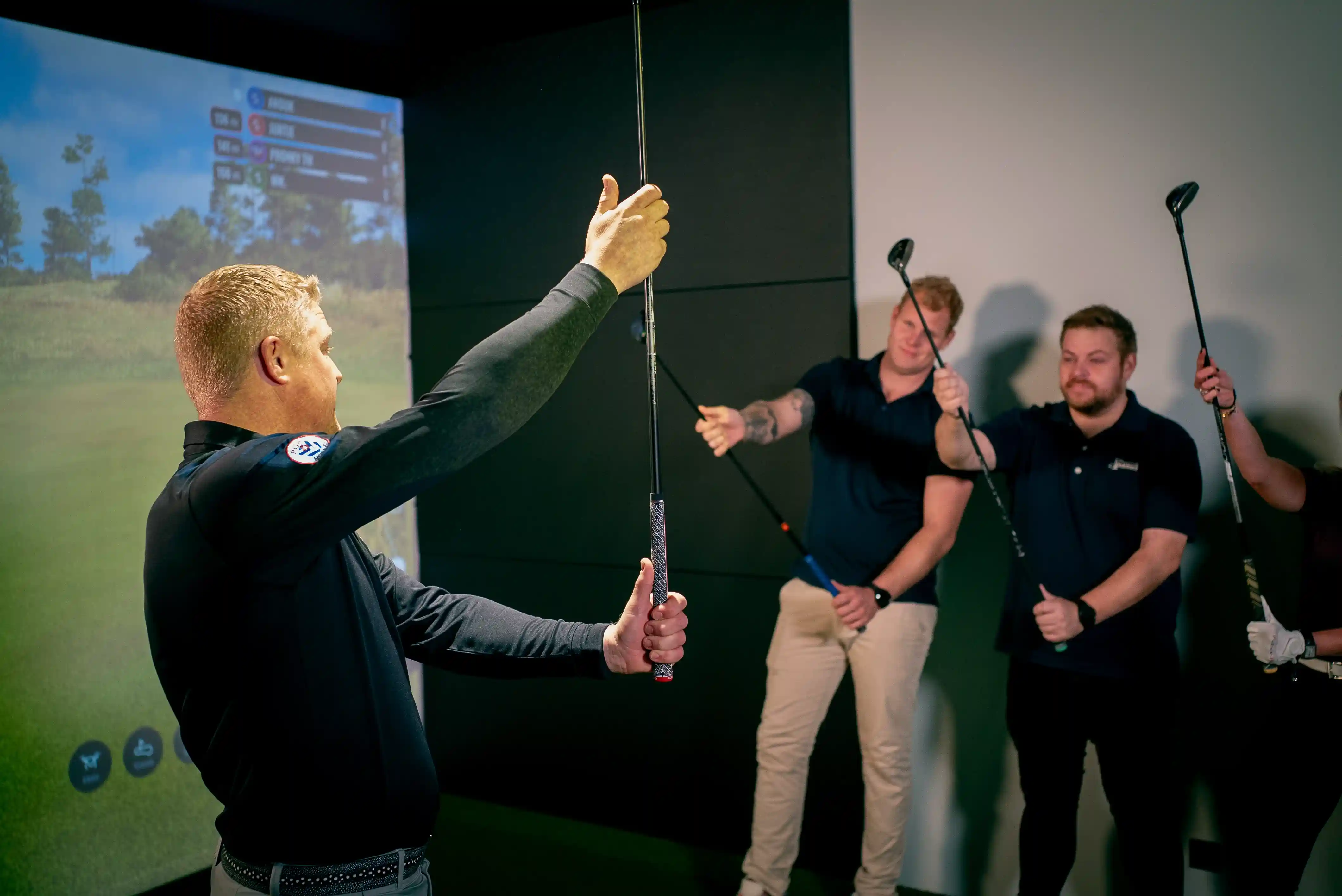 indoor-golf-clinic-trackman-io-grip-instructie-its-golf-alkmaar-noord-holland