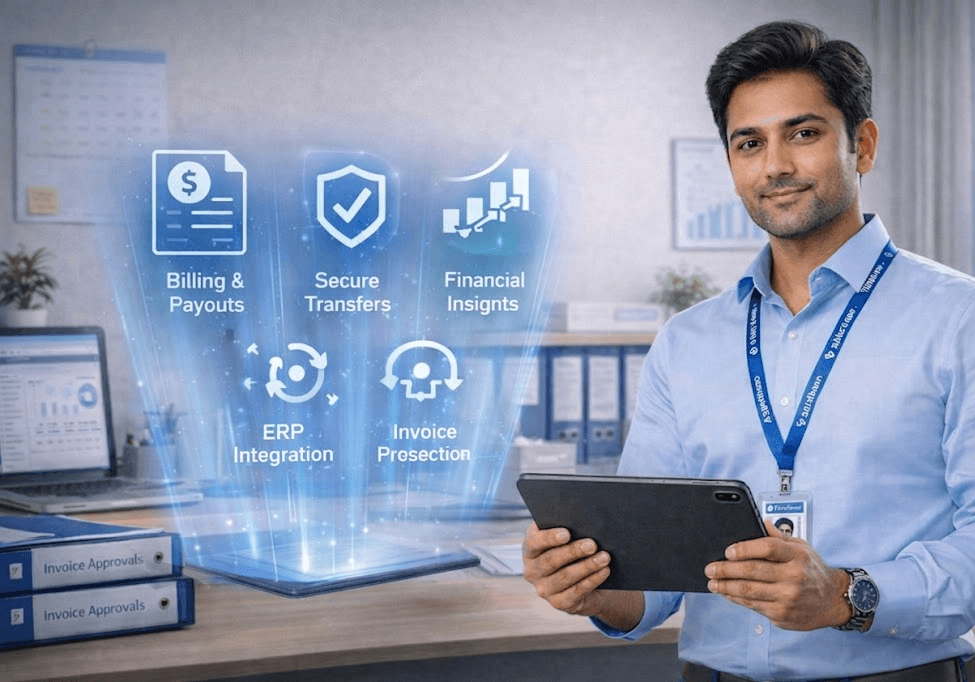 Query successful Gemini said A side-by-side comparison illustrating the transition from "Manual Tracking Chaos" with disorganized physical maps and stressed staff to "Real-Time Visibility with getbluetree" featuring a streamlined digital dashboard and mobile shift reminders.
