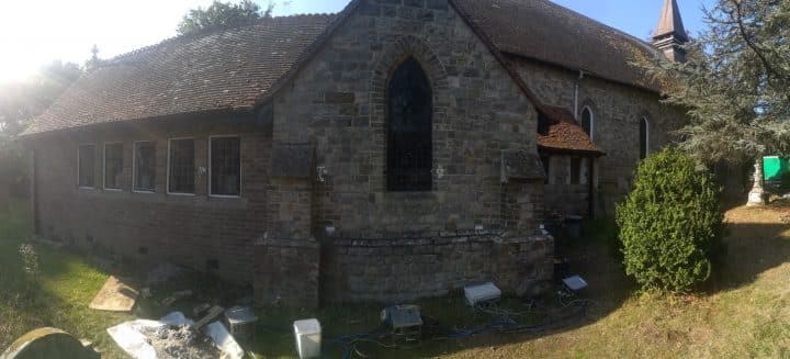 Mainmark Re-levels Water-Damaged Holy Trinity Church Using JOG Computer-Controlled Grouting