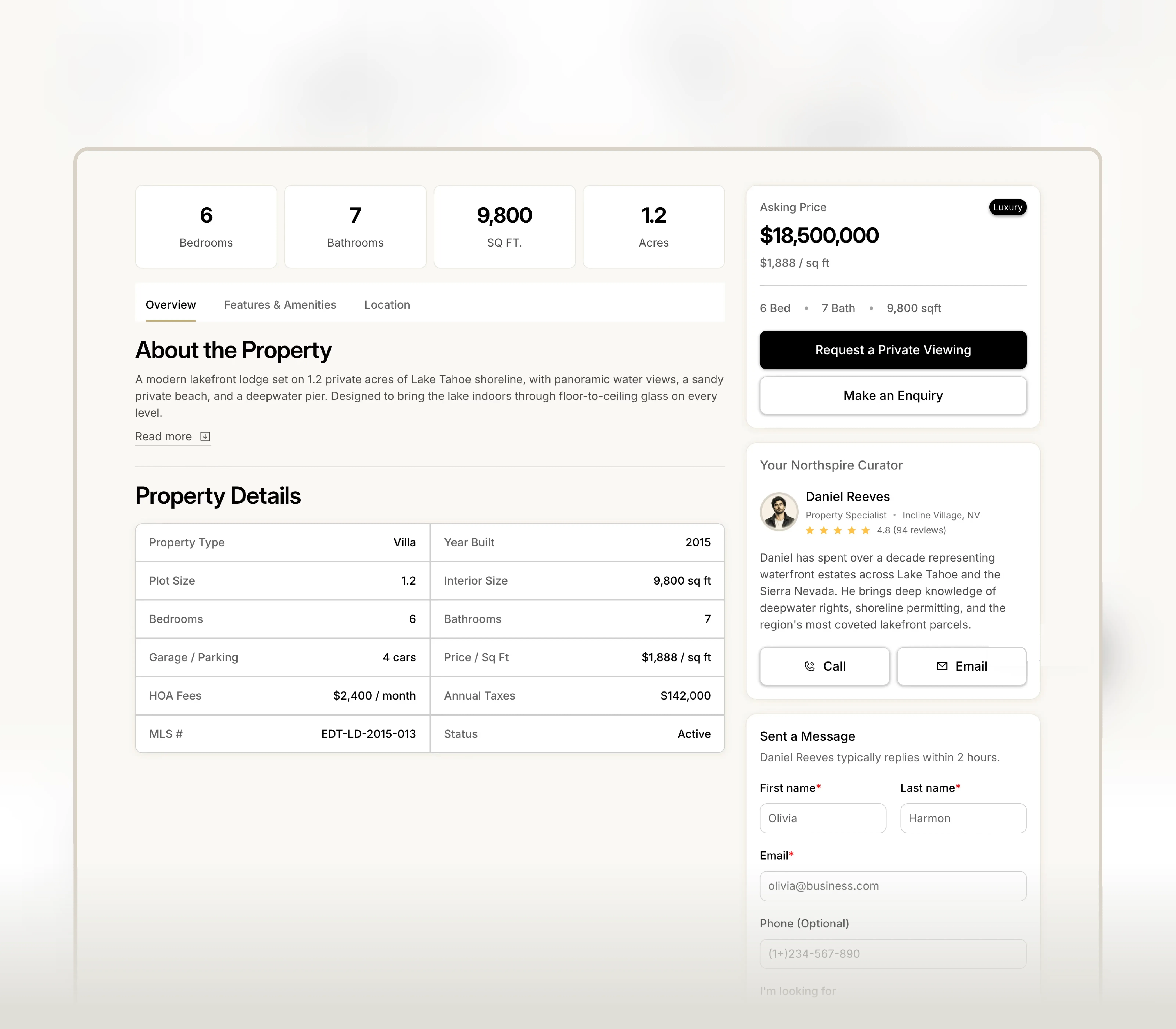 Glowrie, a premium template in Framerstacks for portfolio, agencies, and Saas. This is the acievement section of the website template.