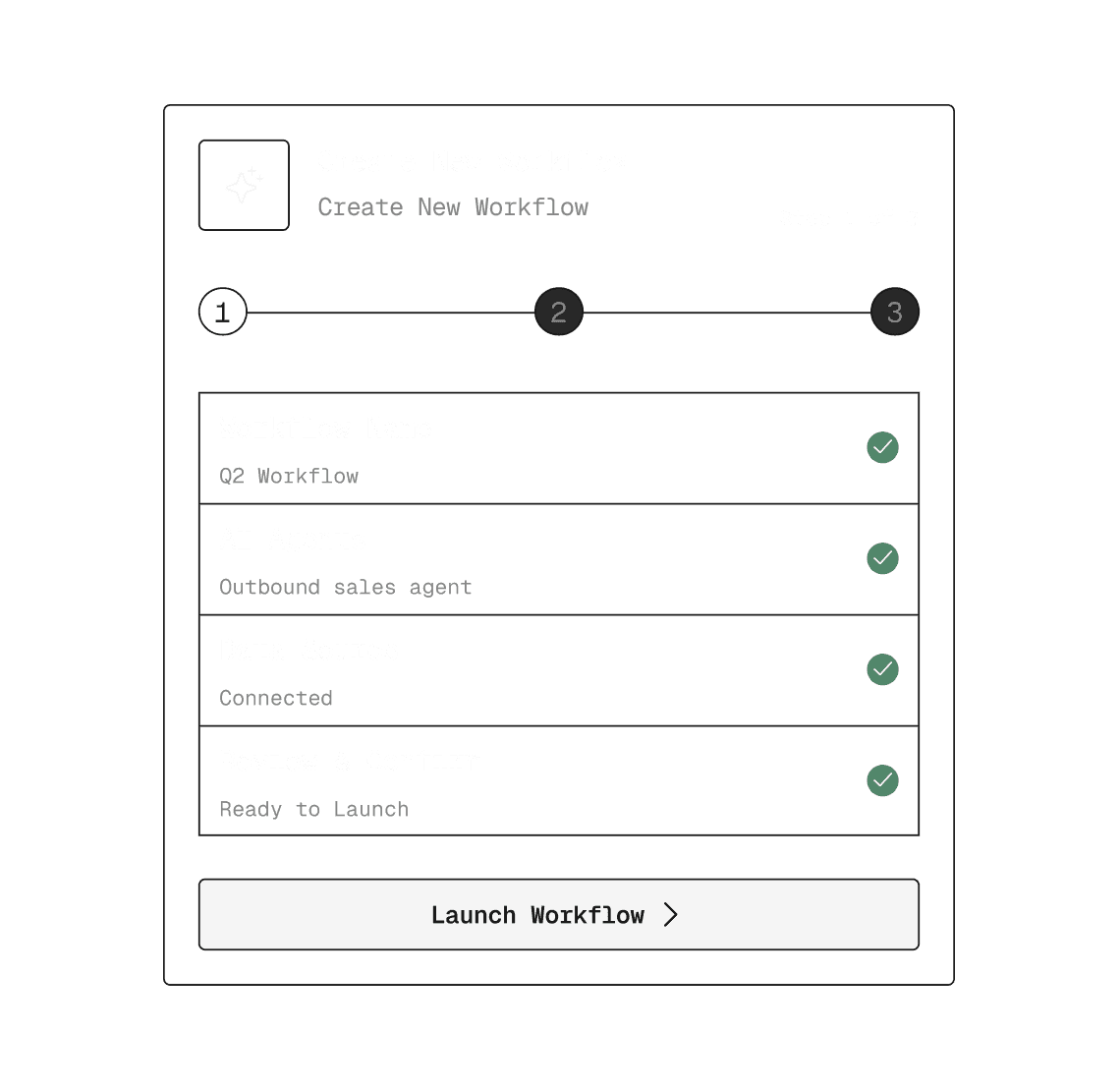 Dasboard UI of a SaaS product