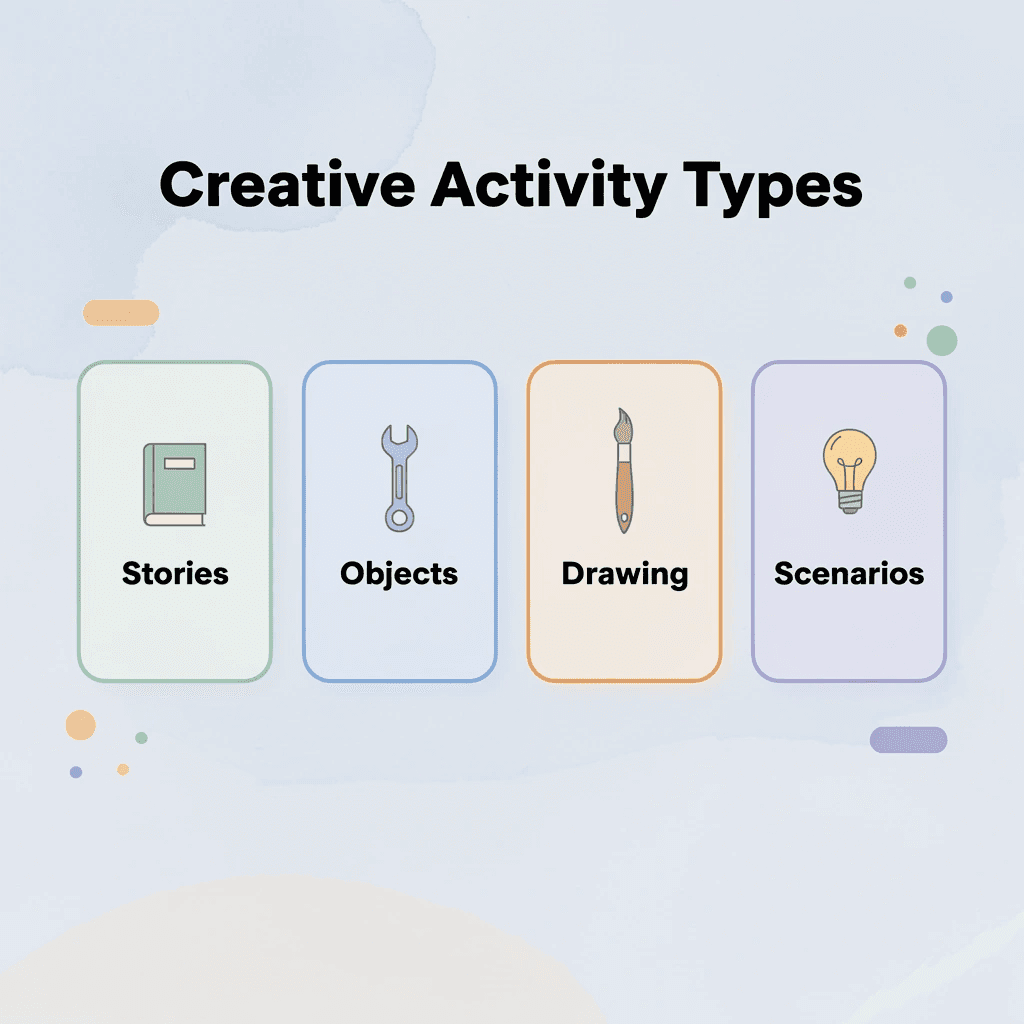 Four types of creative activities for children - Creativity Training
