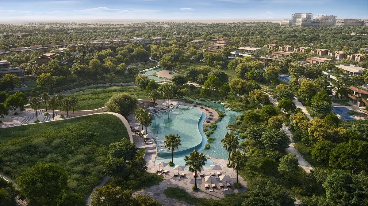 The wilds moringa mansions aerial view