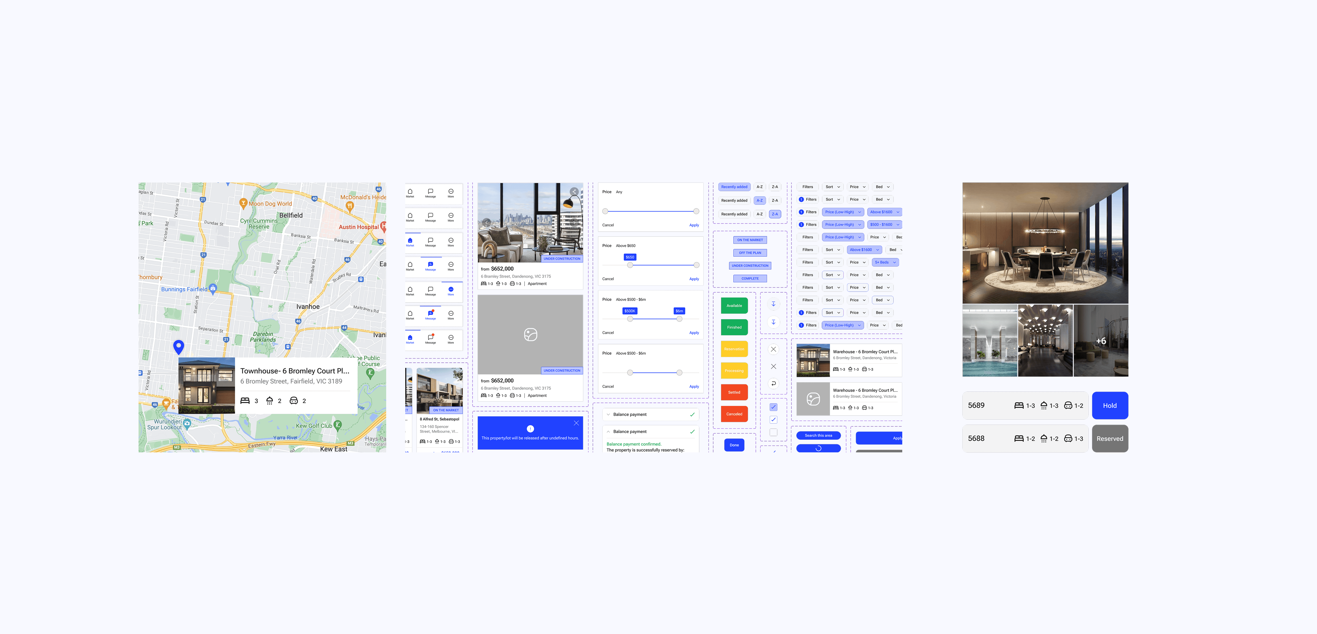 Roomo Start-up brand assets and prototype