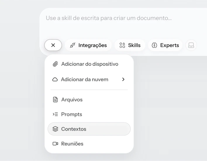 Criação de Contexto