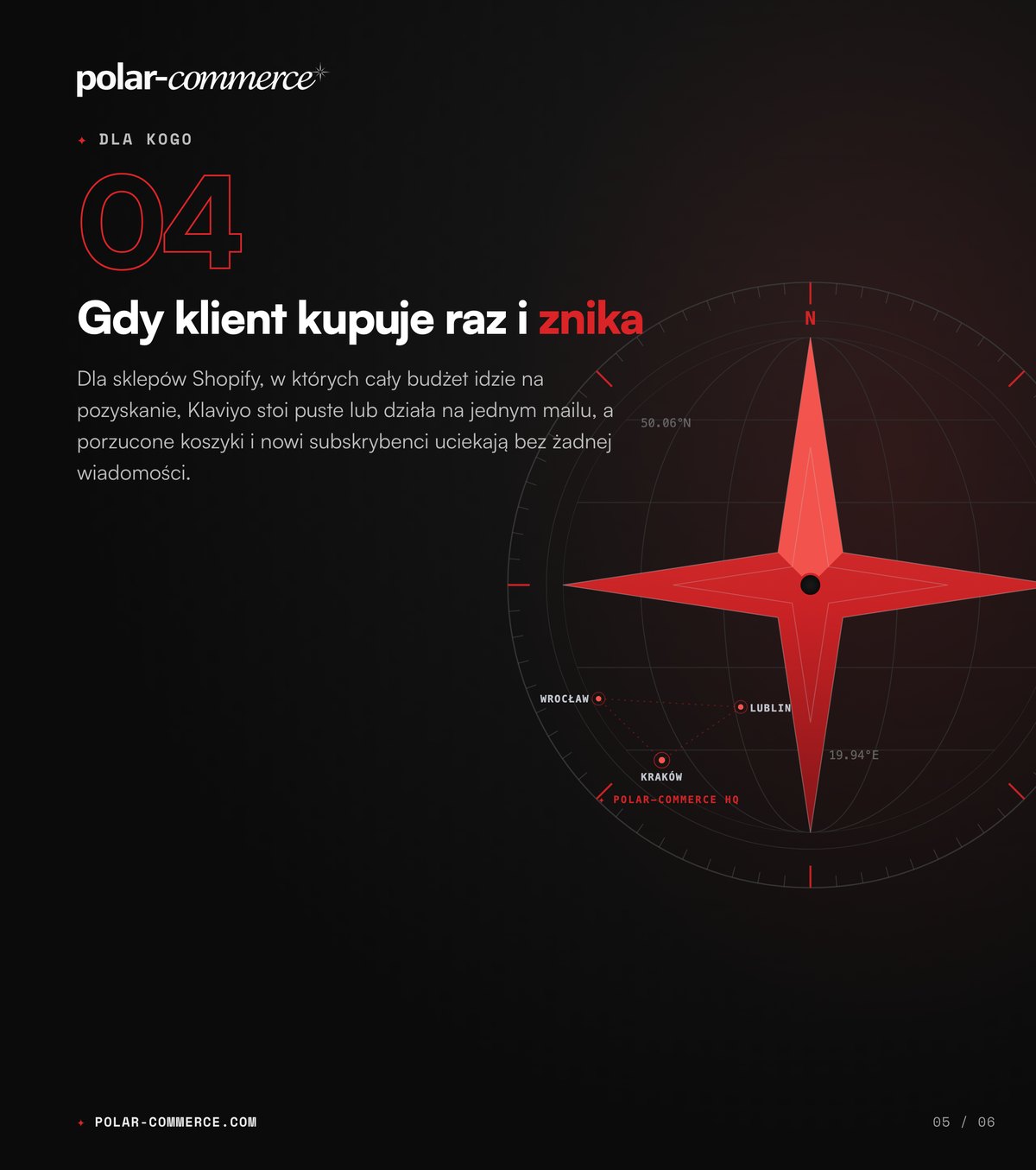Gdy klient kupuje raz i znika