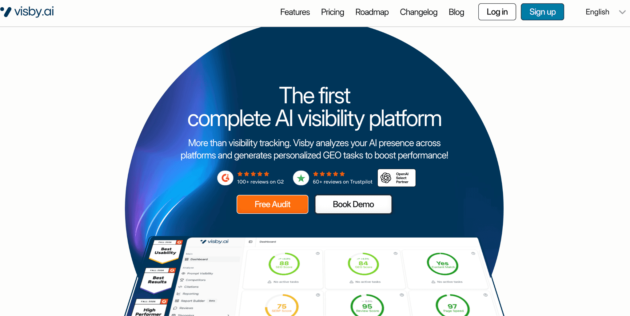 Visby: Best Lower-Cost Scrunch Alternative With Claude and GEO Tasks