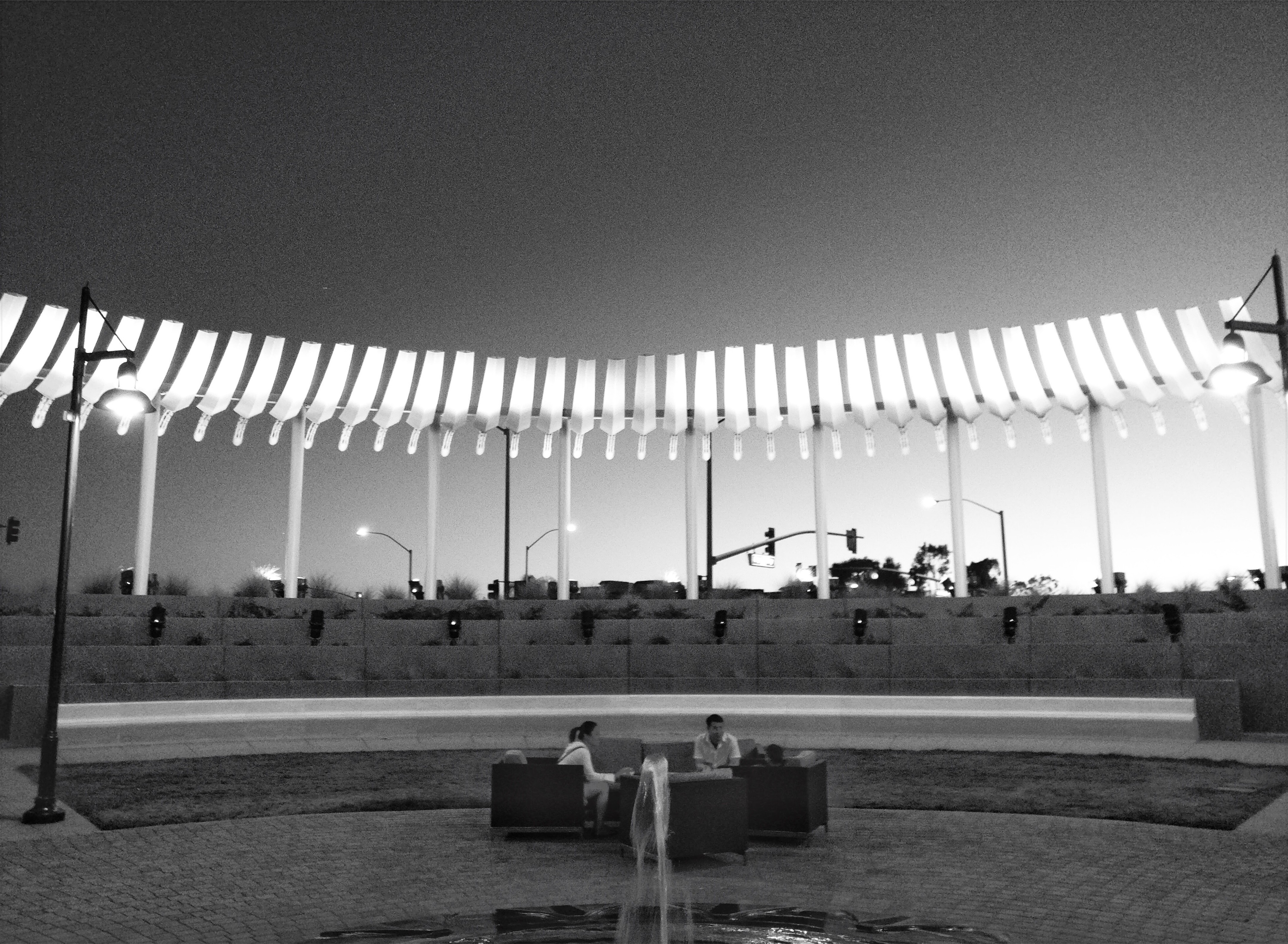 Hanging out during sunset