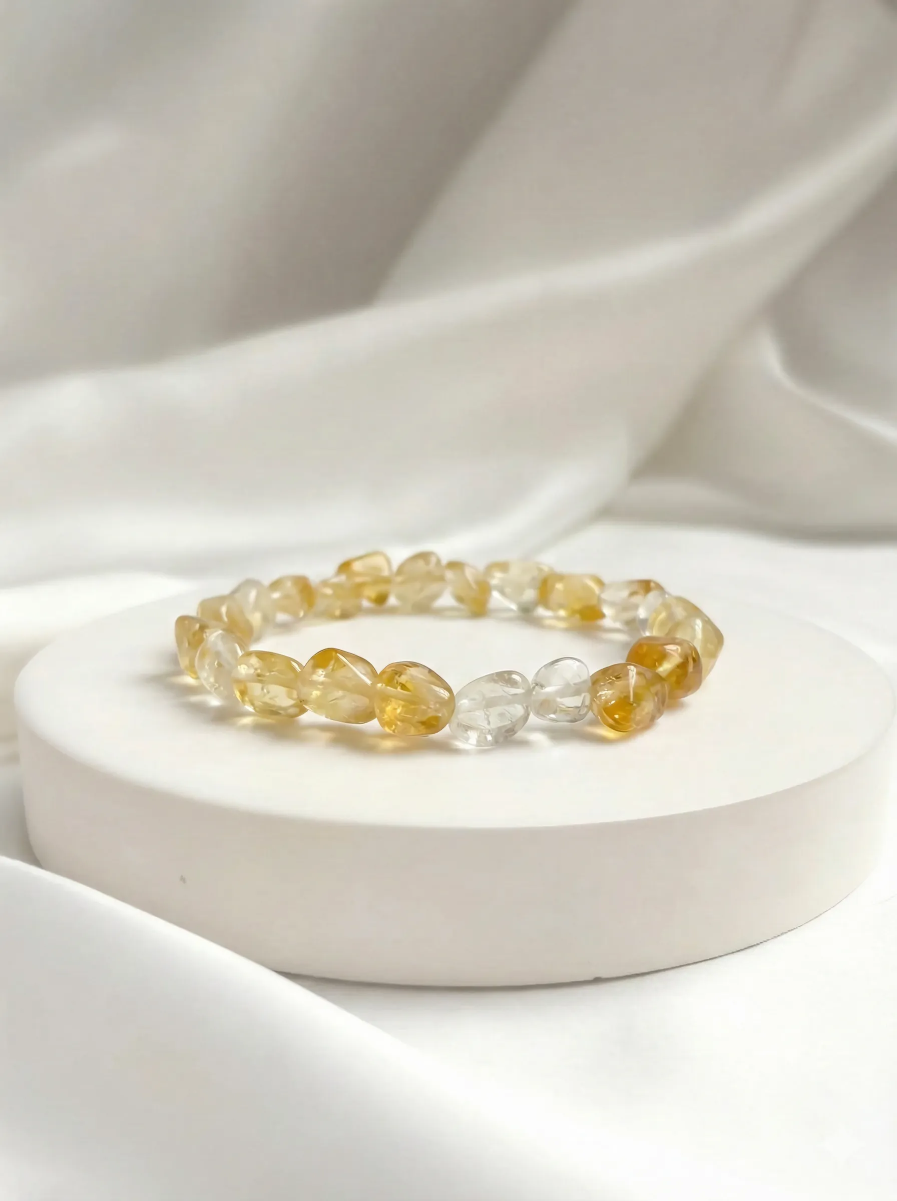 Radiance bracelet in a studio setting.