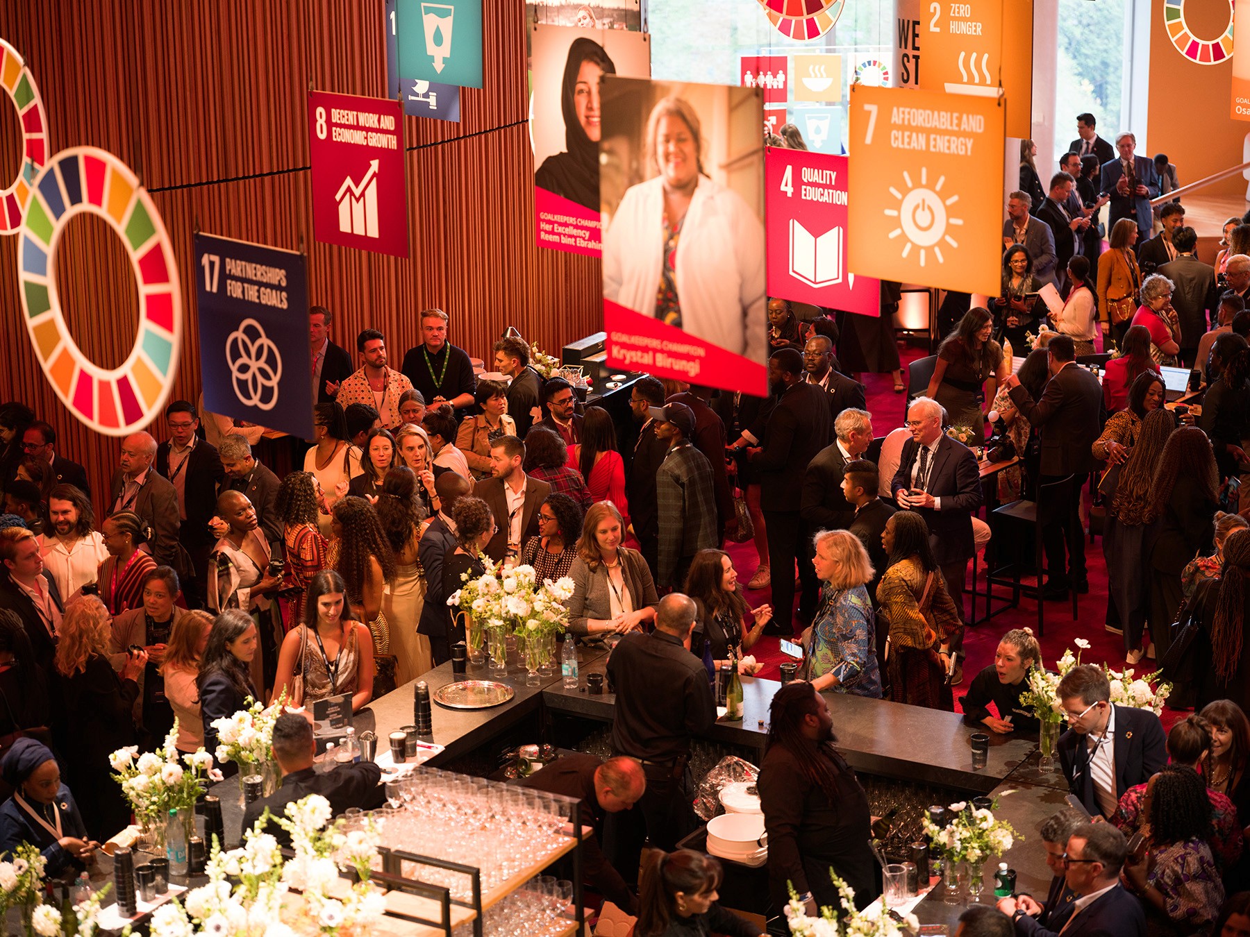 Faces of Impact at the Global Goalkeepers Awards 2025 in New York, by Faces of Impact