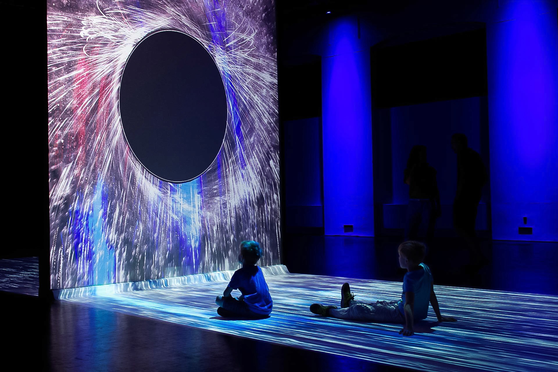 Vortex Lucis - interactive mapping installation