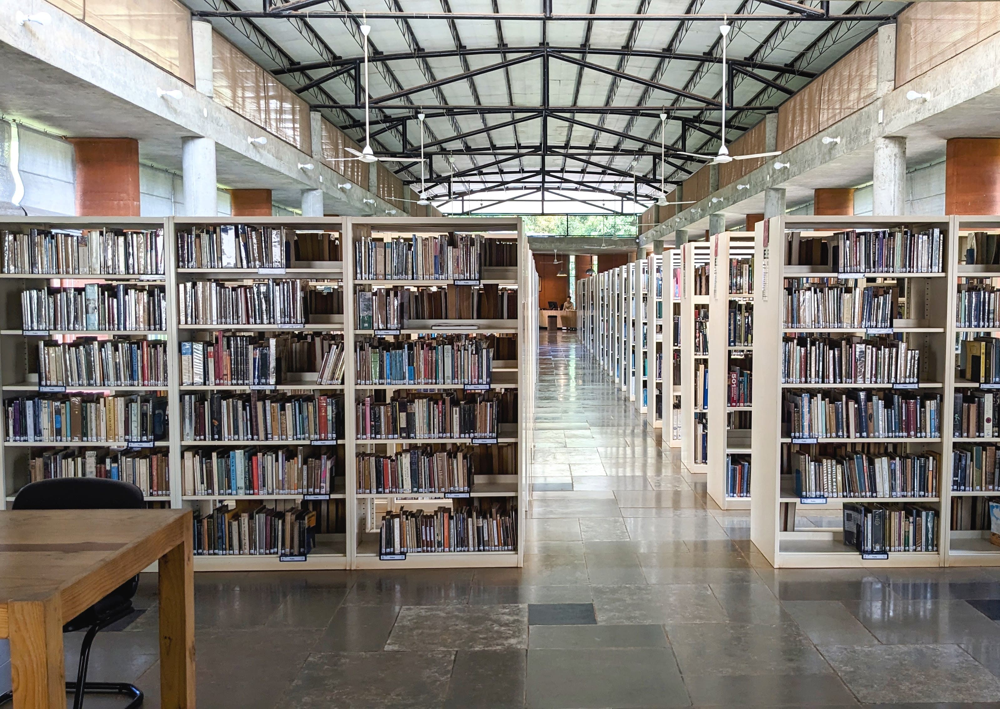 The library of Auroville