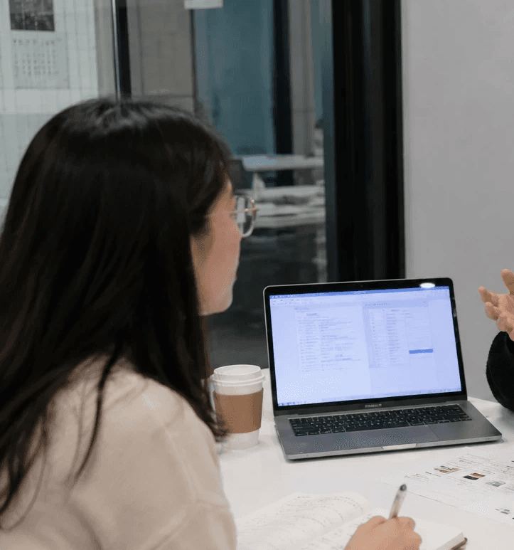 1:1 user interview session