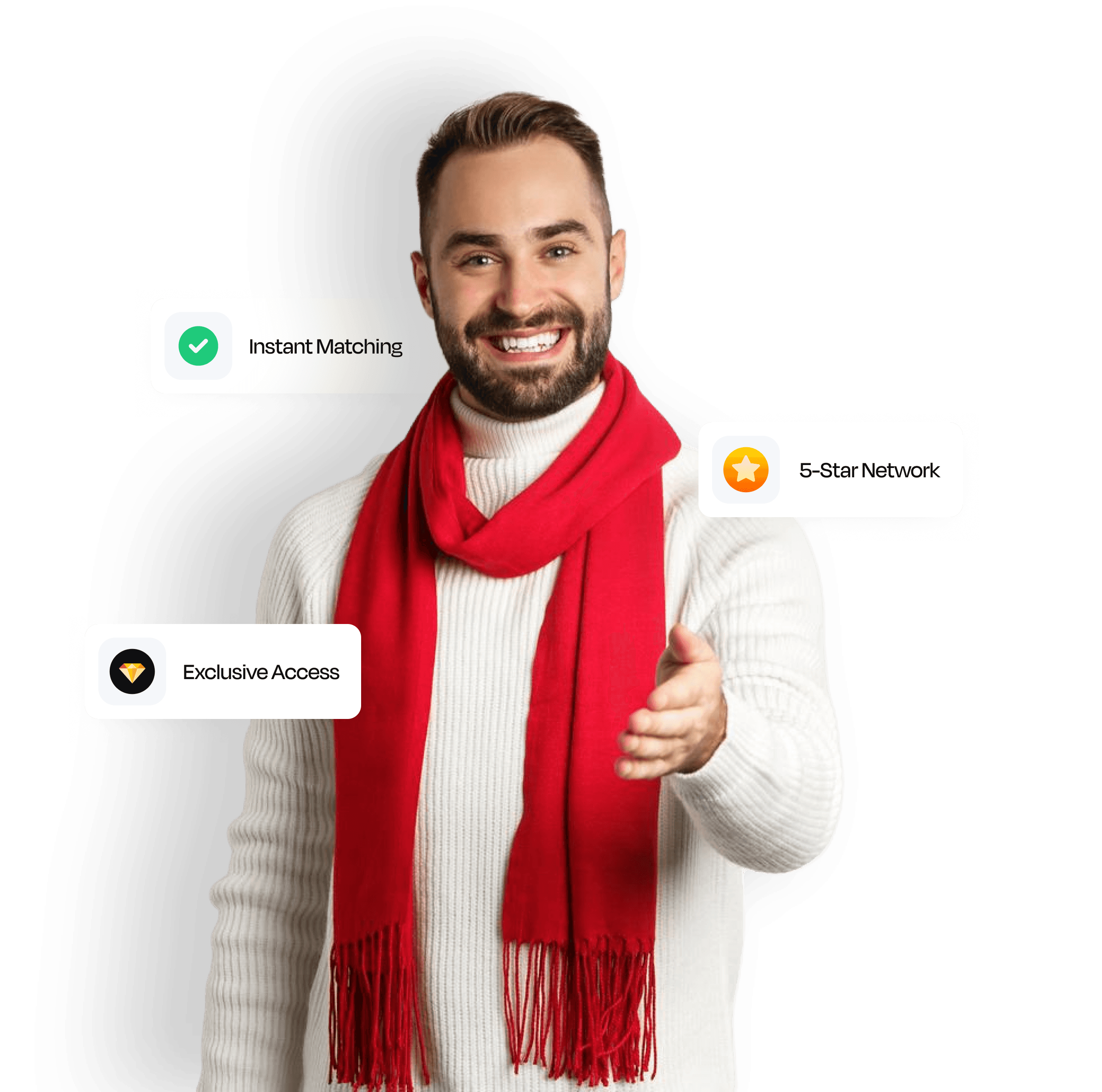 Debt Free Happy Person