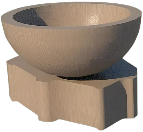 ceramic bowl vessel