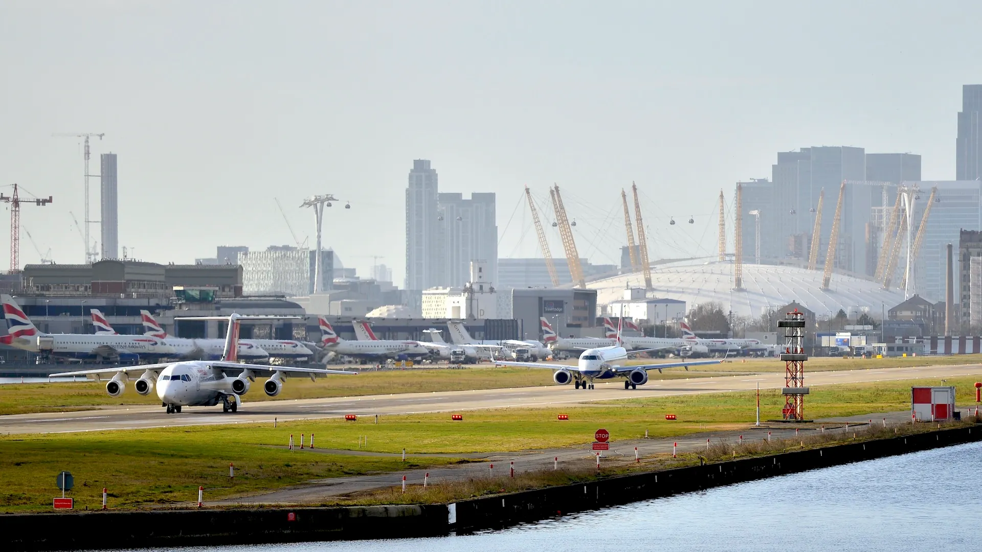 London City Airport is no more than 15 minutes journey to CReative Kin podcast studio at Royal Arsenal, Woolwich.