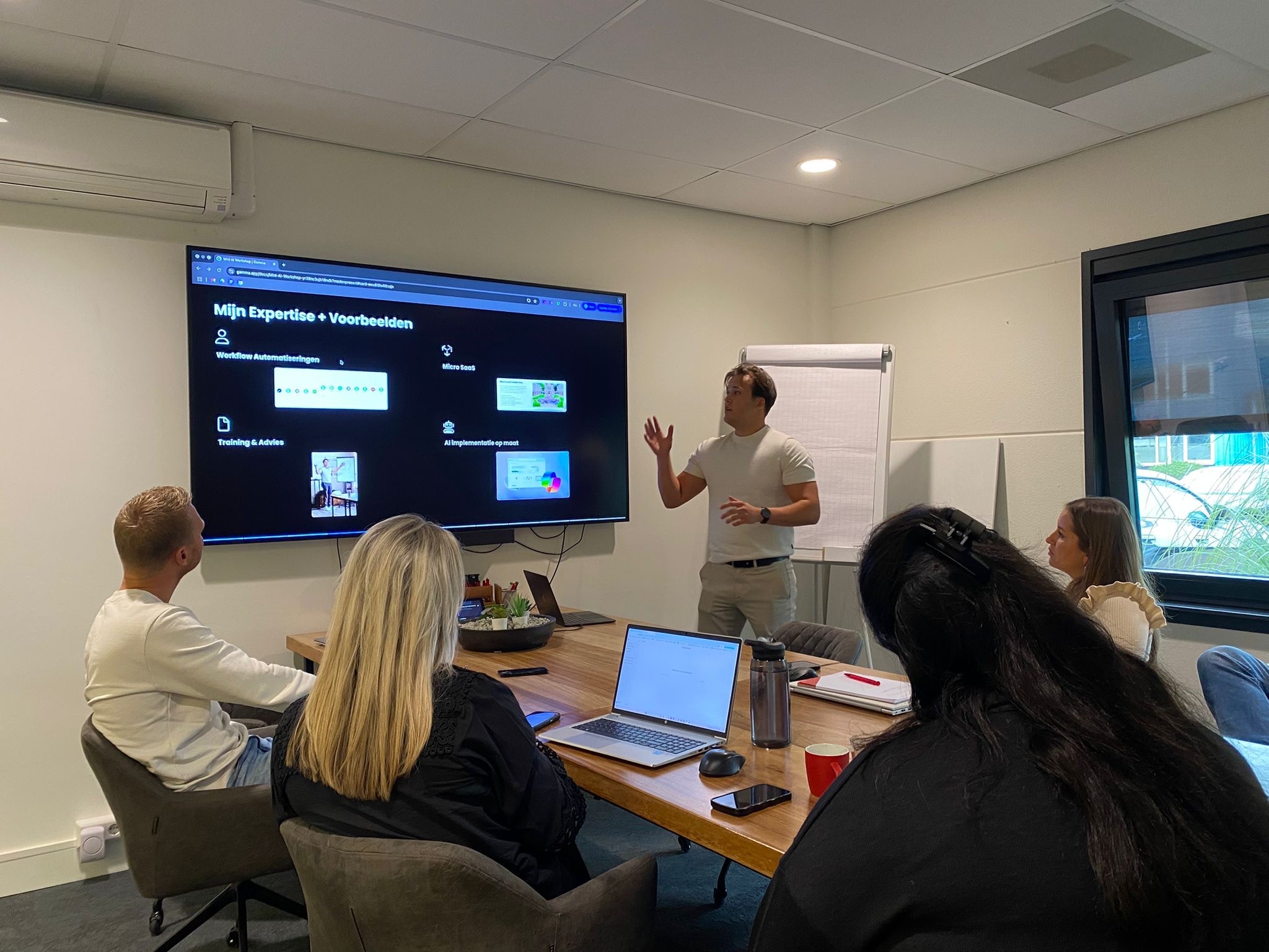 People joining hands