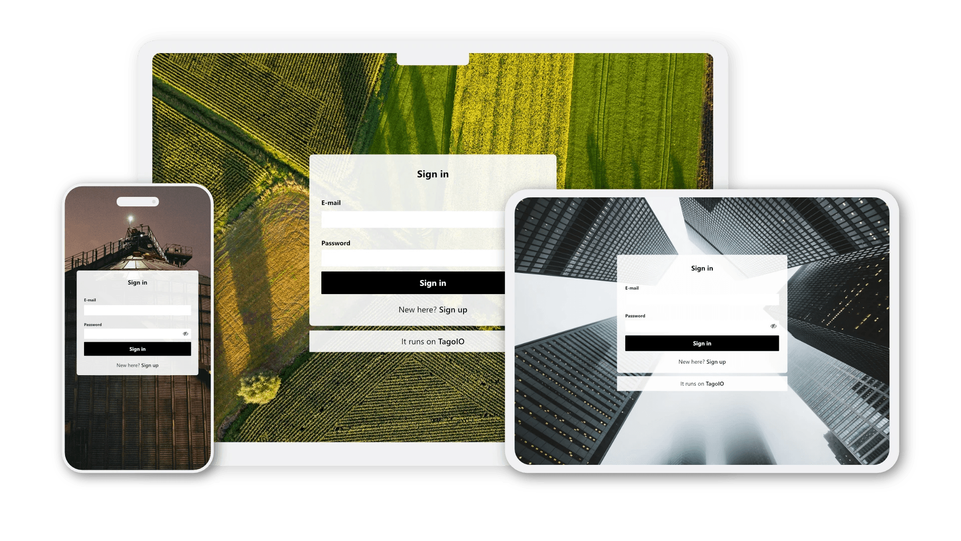 Whitelabel IoT Portal using TagoRUN