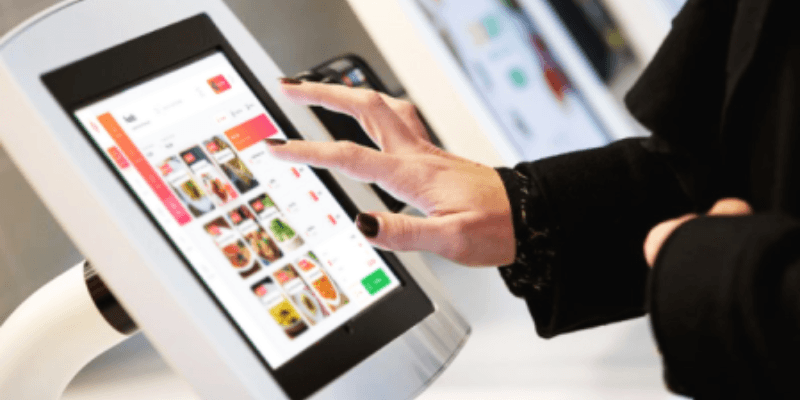 Kiosk pesanan sendiri Zeoniq