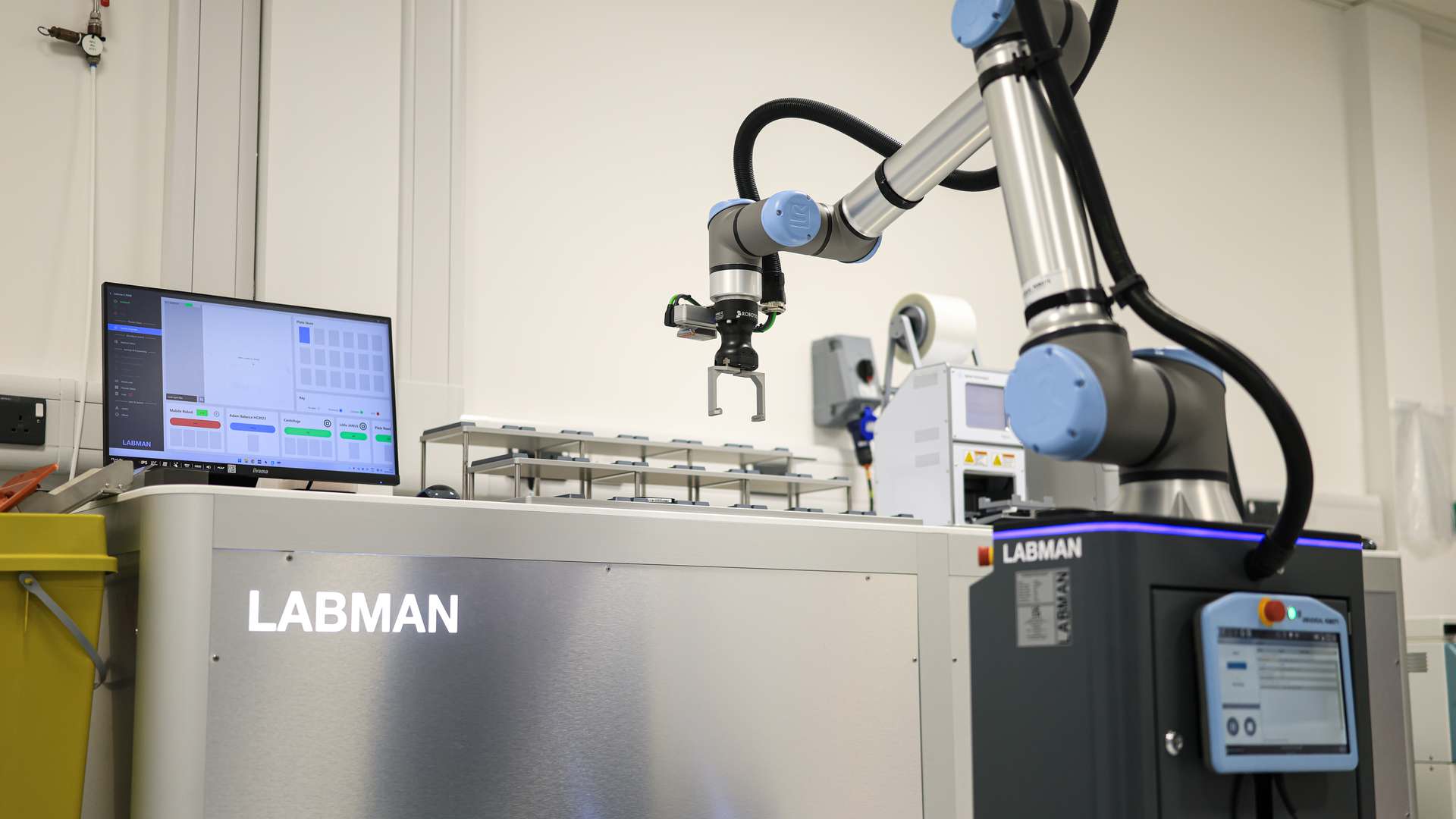 LABMAN Robot at CPI's Intracellular Drug Delivery Centre.