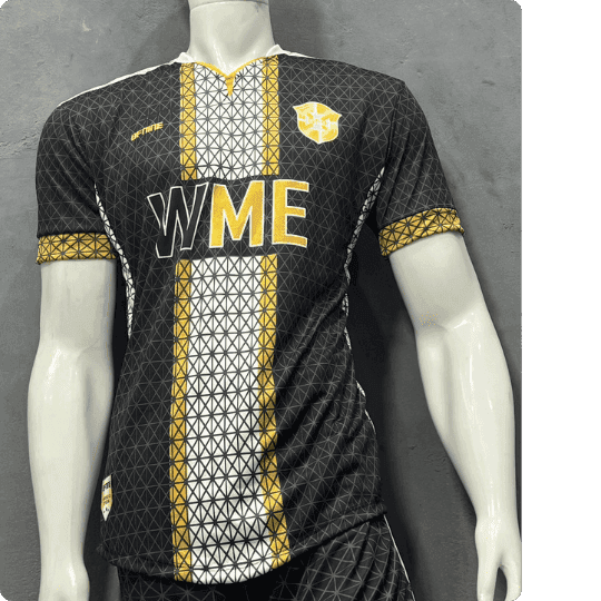 Modelagem Gola Y esportiva profissional aplicada em camiseta sublimada