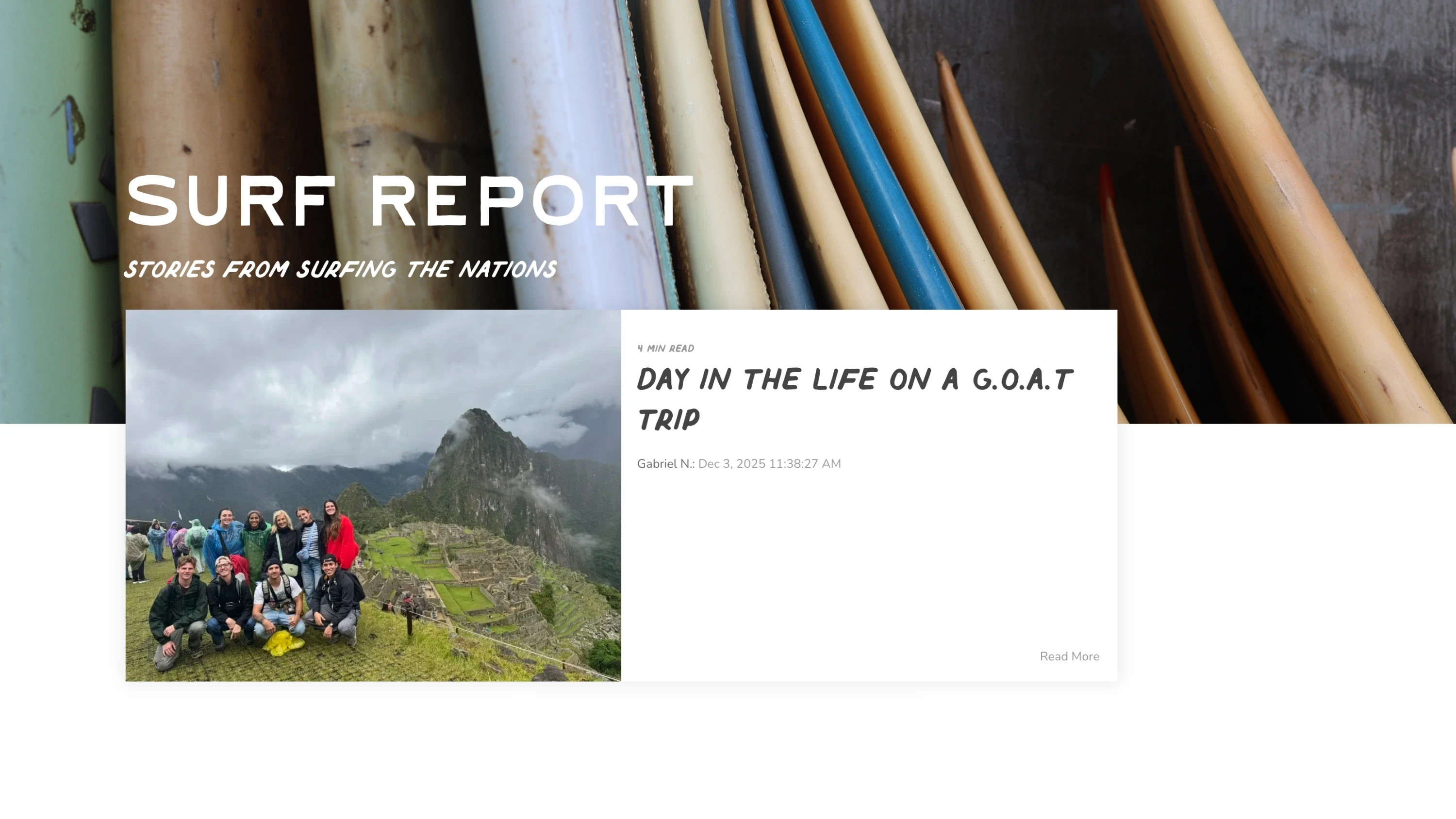 Visual from client project