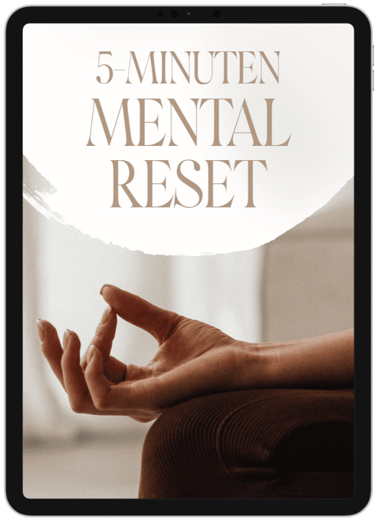 Mental Reset iPad Mockup