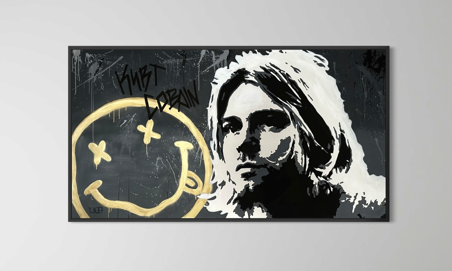 NIRVANA - Acryl on Canvas