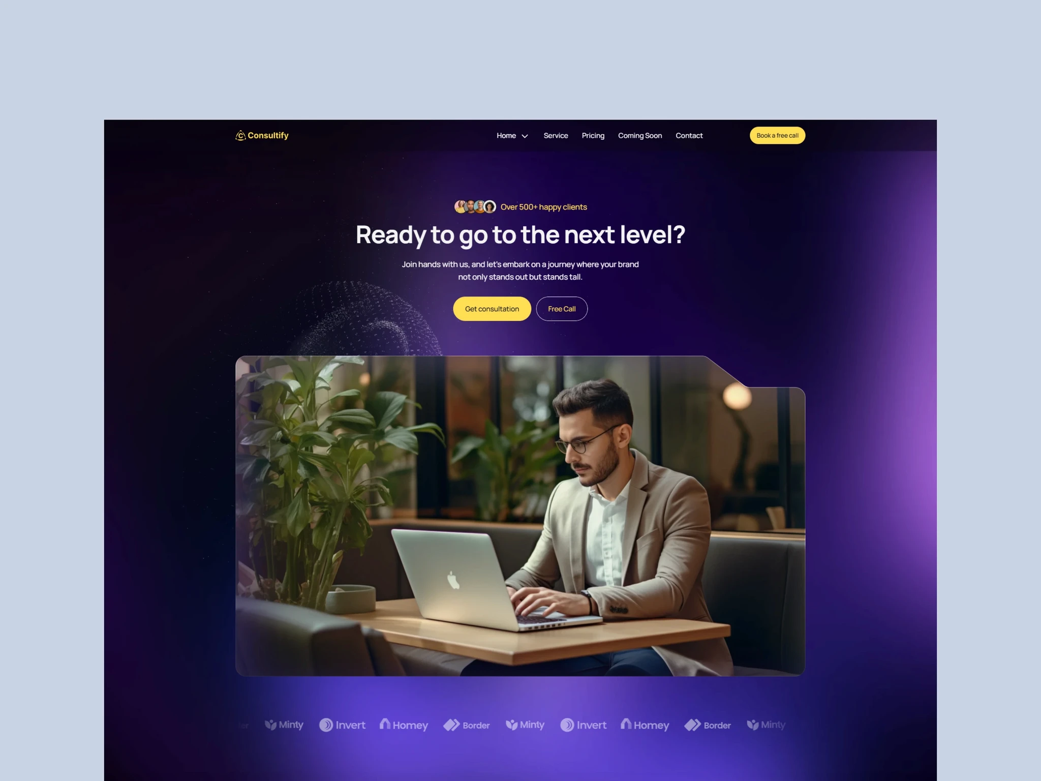 Marketing Template Framer template
