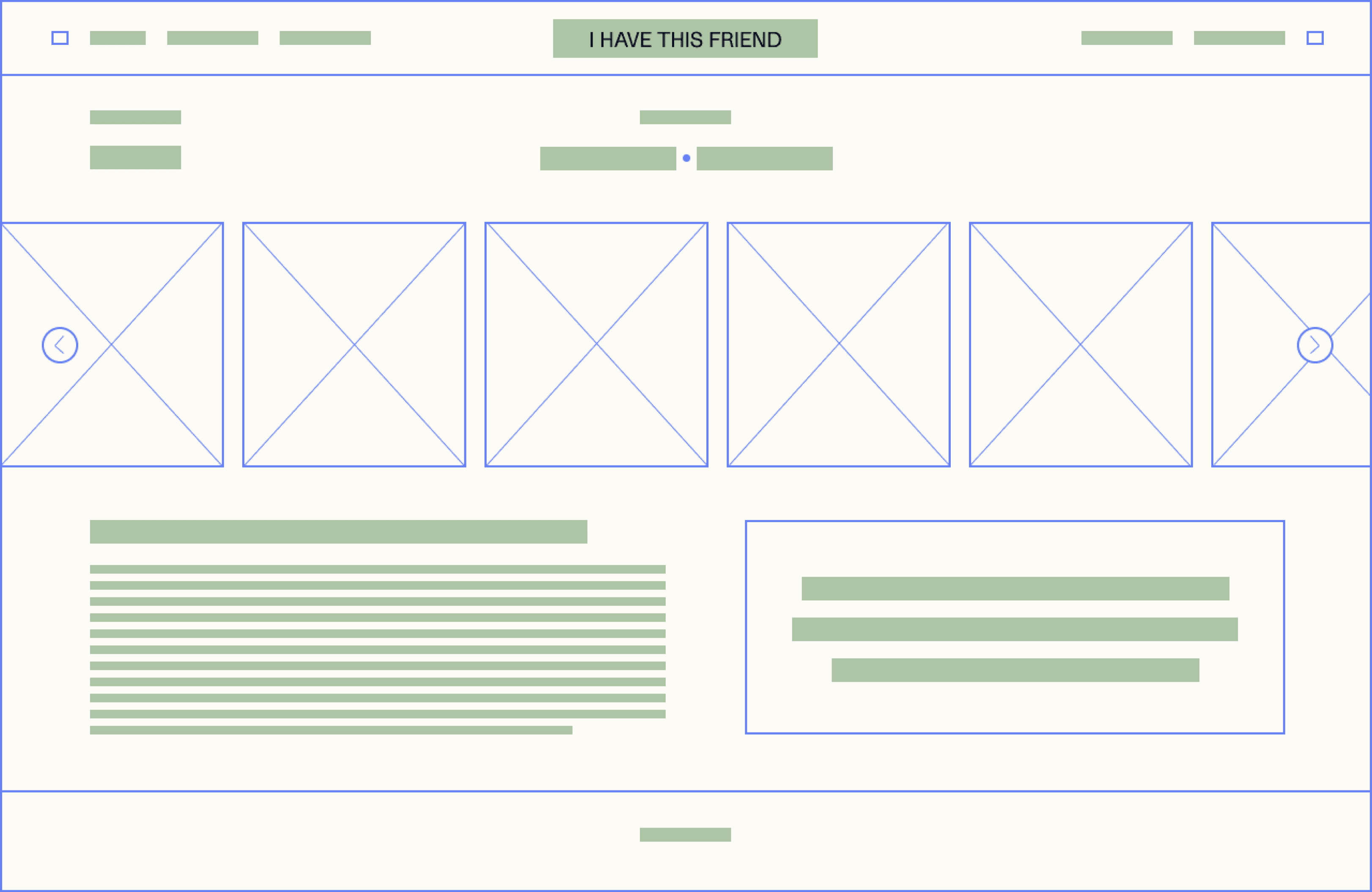 profile page low fidelity wireframe