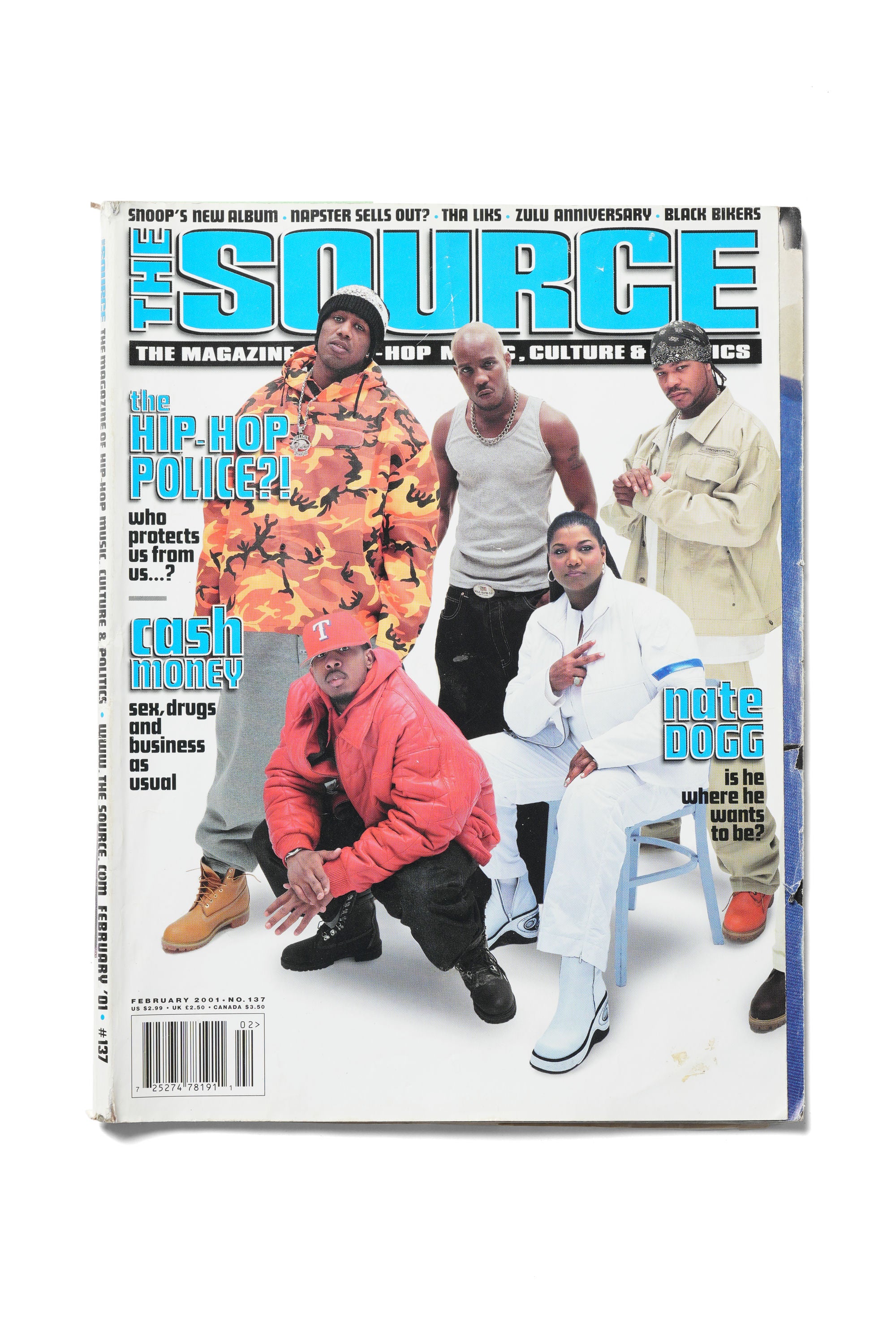 The Source - February 2001 - Front Cover