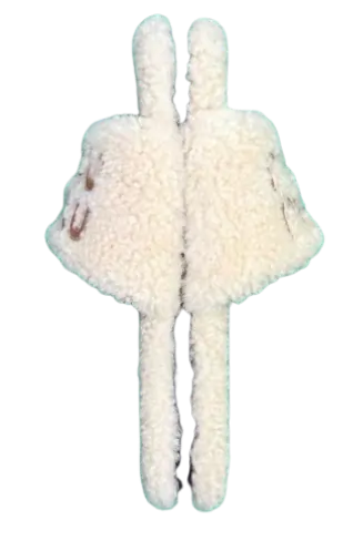 Balenciaga Furry Slide Sandals