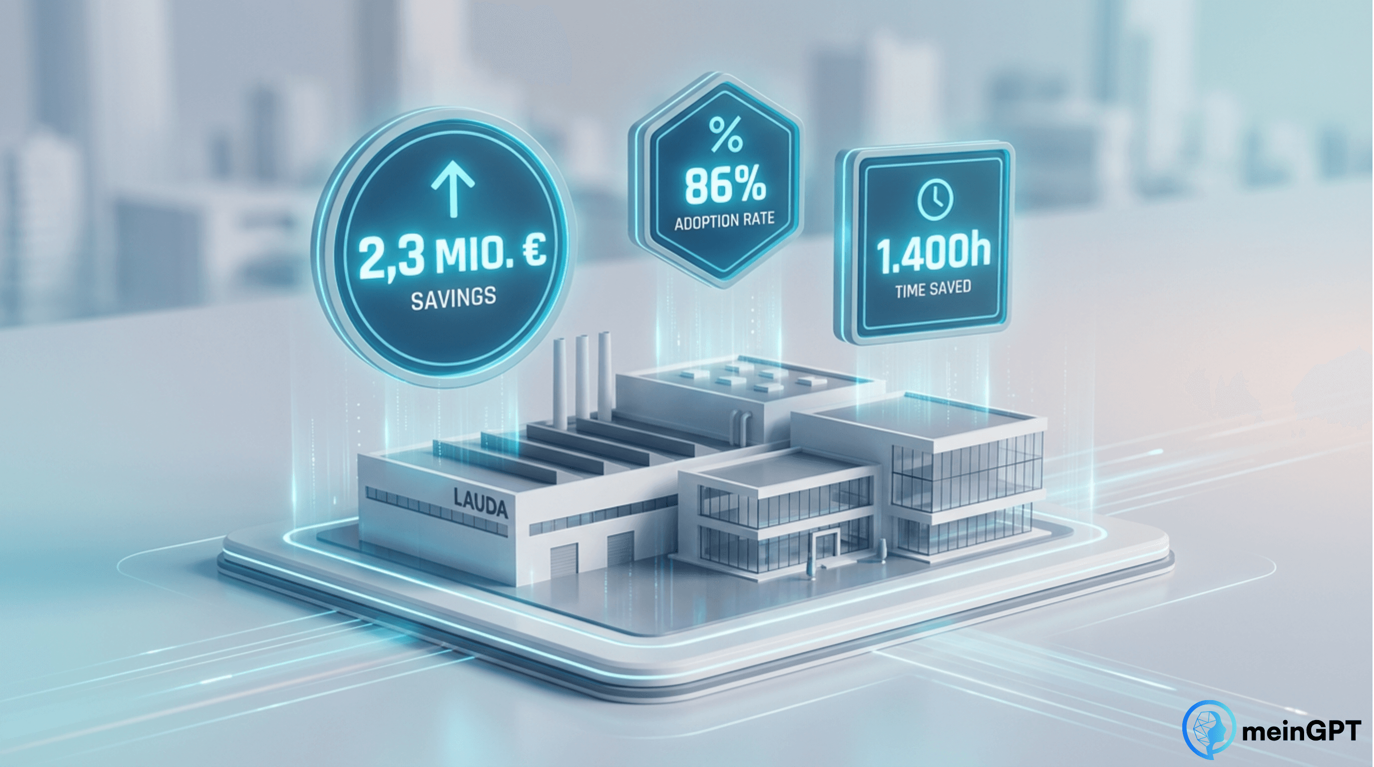 Erfolgsgeschichte: LAUDA nutzt meinGPT zur Prozessoptimierung