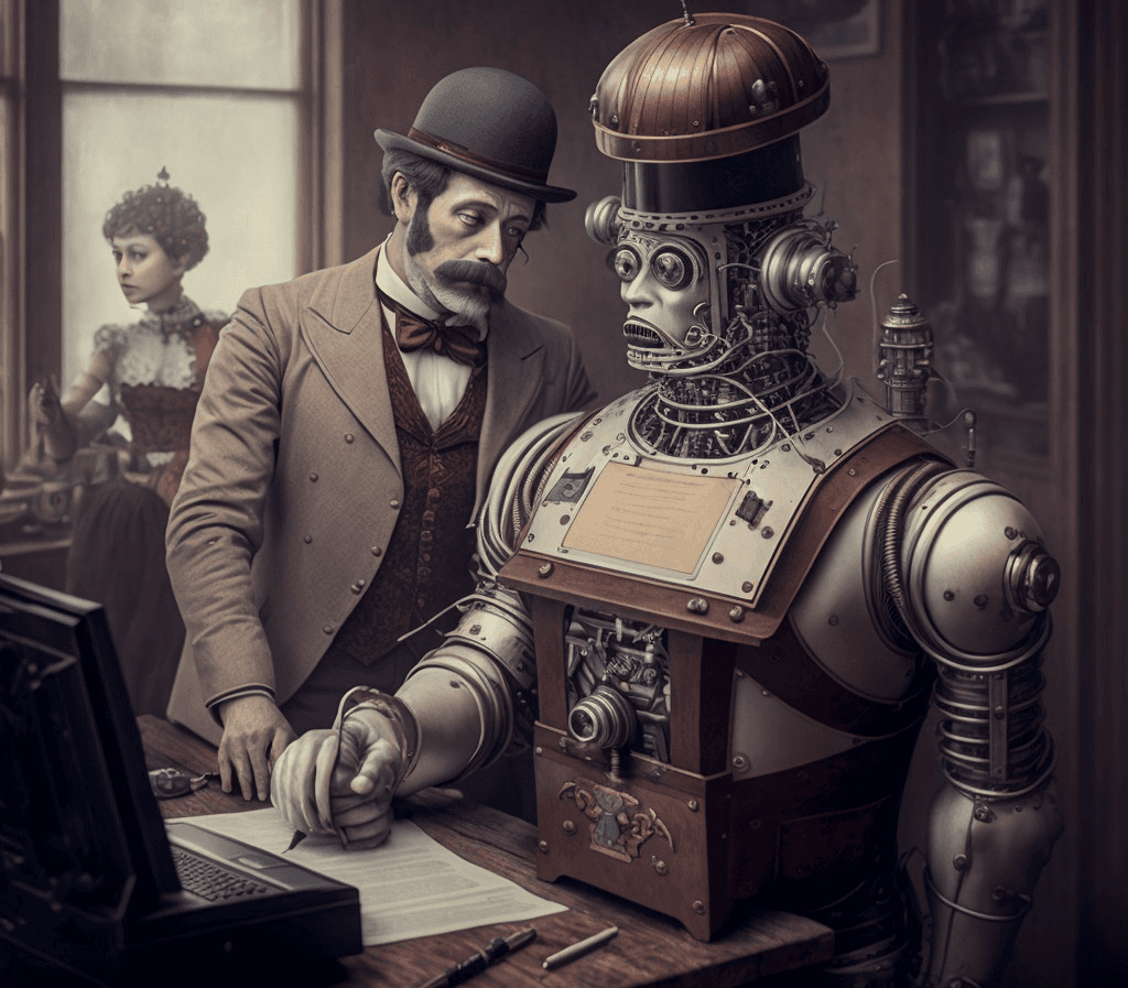 AI Assistant writing for human