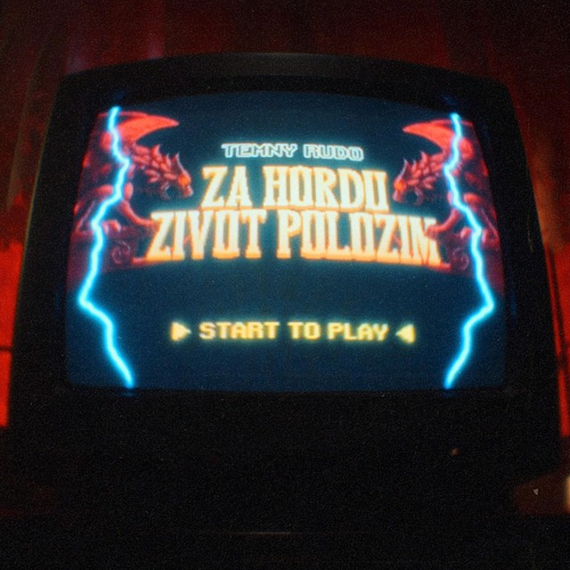 Cover singlu za hordu život položím od Temný Rudo