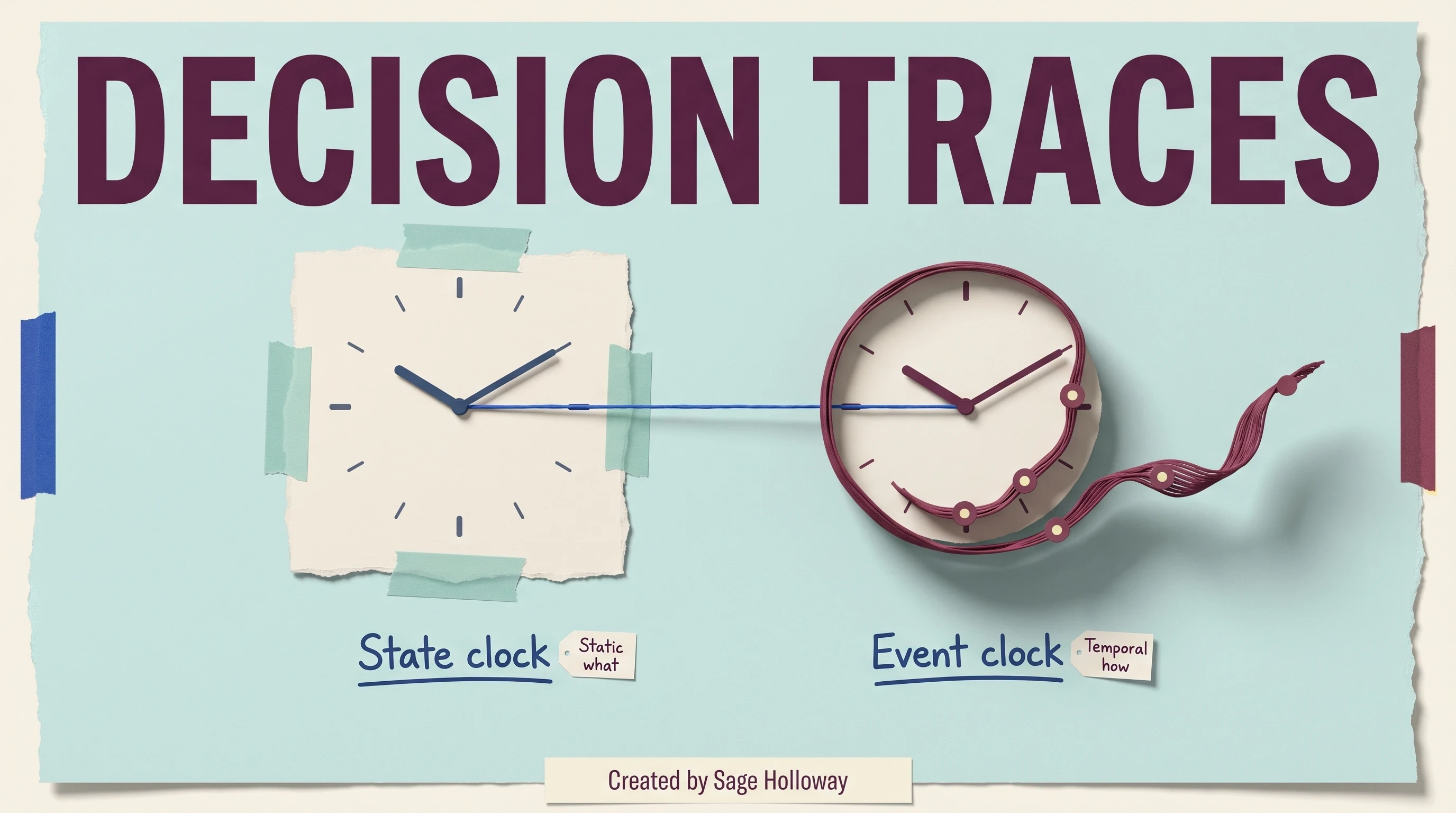 What Are Context Graphs? Decision Traces, Event Clocks, and Enterprise AI Memory