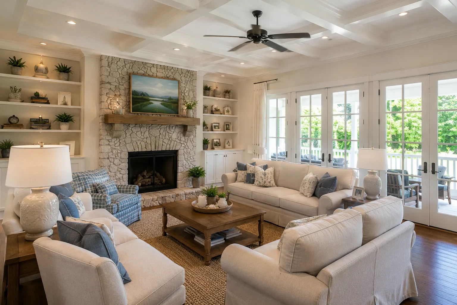 The cottage house interior view 1