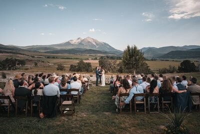 Andy and Amber Carbondale wedding photograph 48