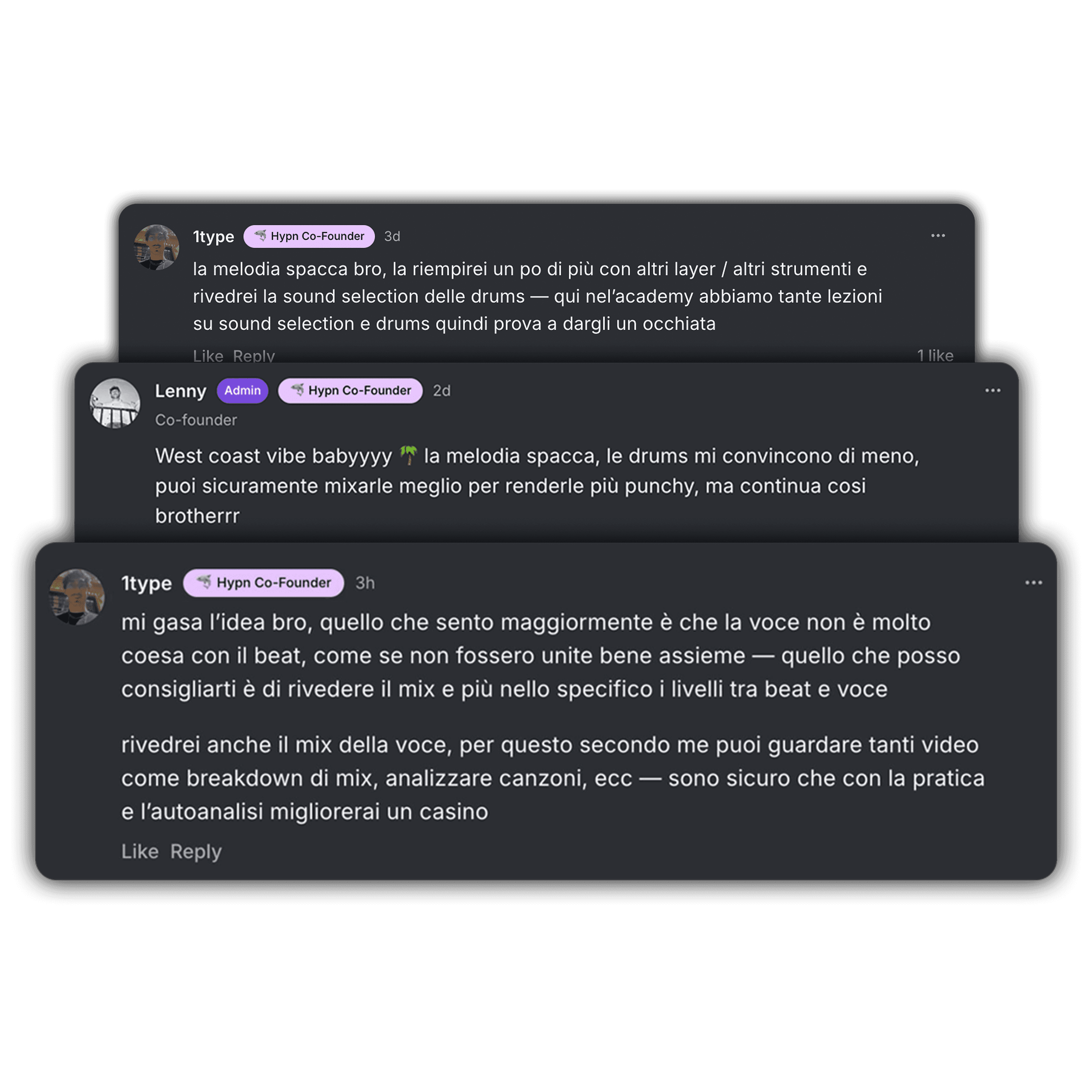 Hypn Academy - Feedback