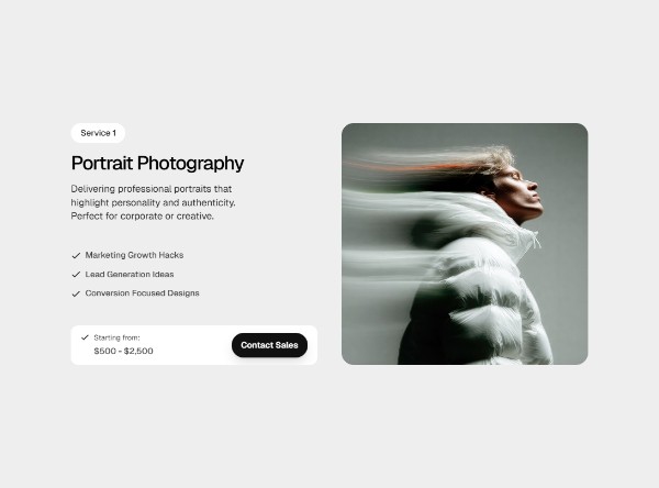 Framer Service Component