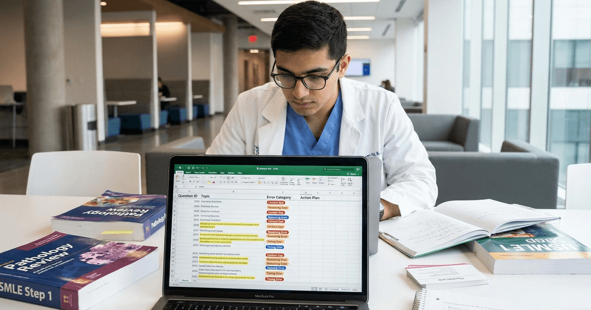 Cover: NBME Review Strategy: Turn Every Wrong Answer Into Weak-Area Practice