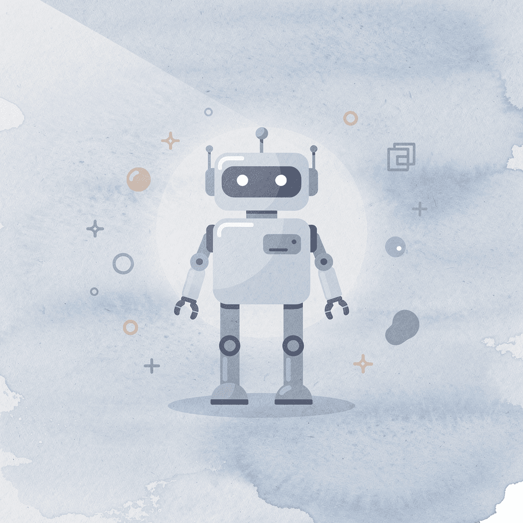 Robot icon representing automation as the core driver of application modernization