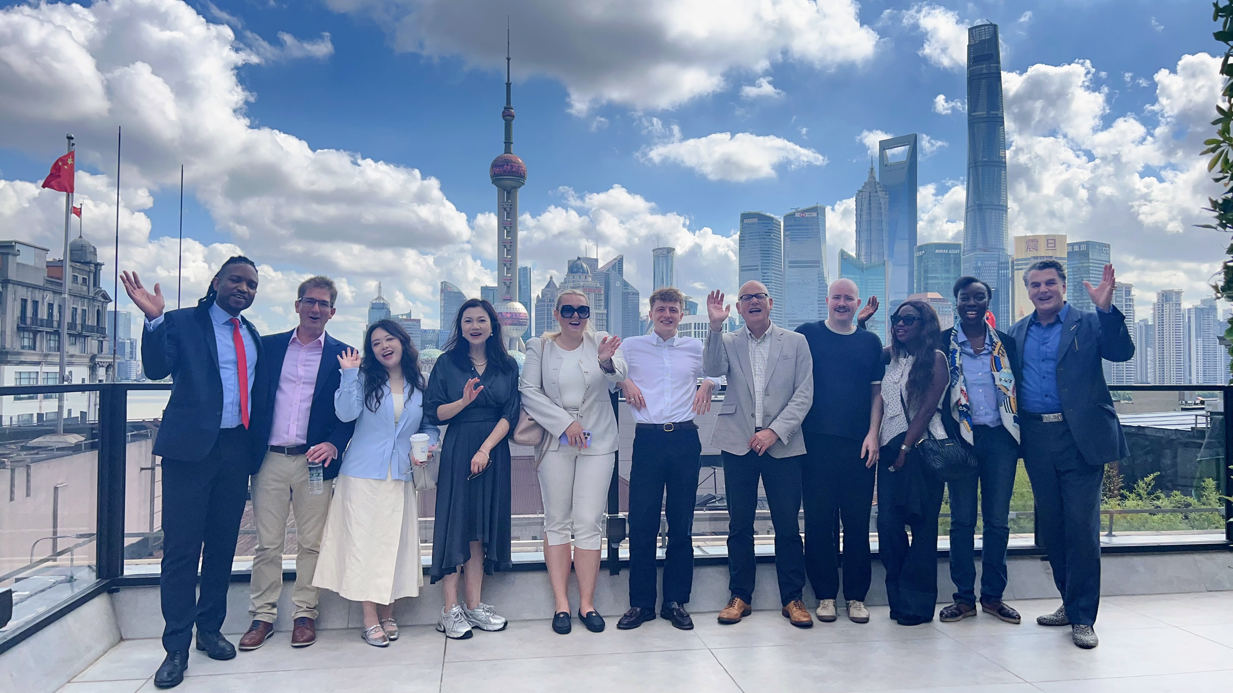 International delegation engaging with China’s commercial ecosystems.
