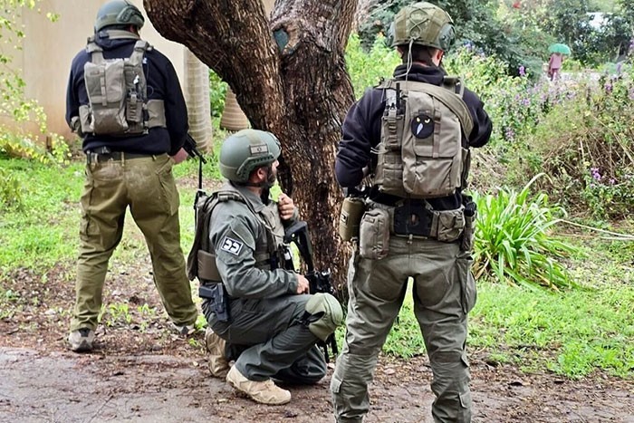 IDF security forces training in the south with Magen48 to ensure that a massacre like Oct. 7 never happens again. Photo courtesy of Magen48.