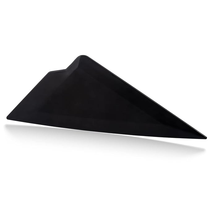 black edge vehicle triangle curved edge