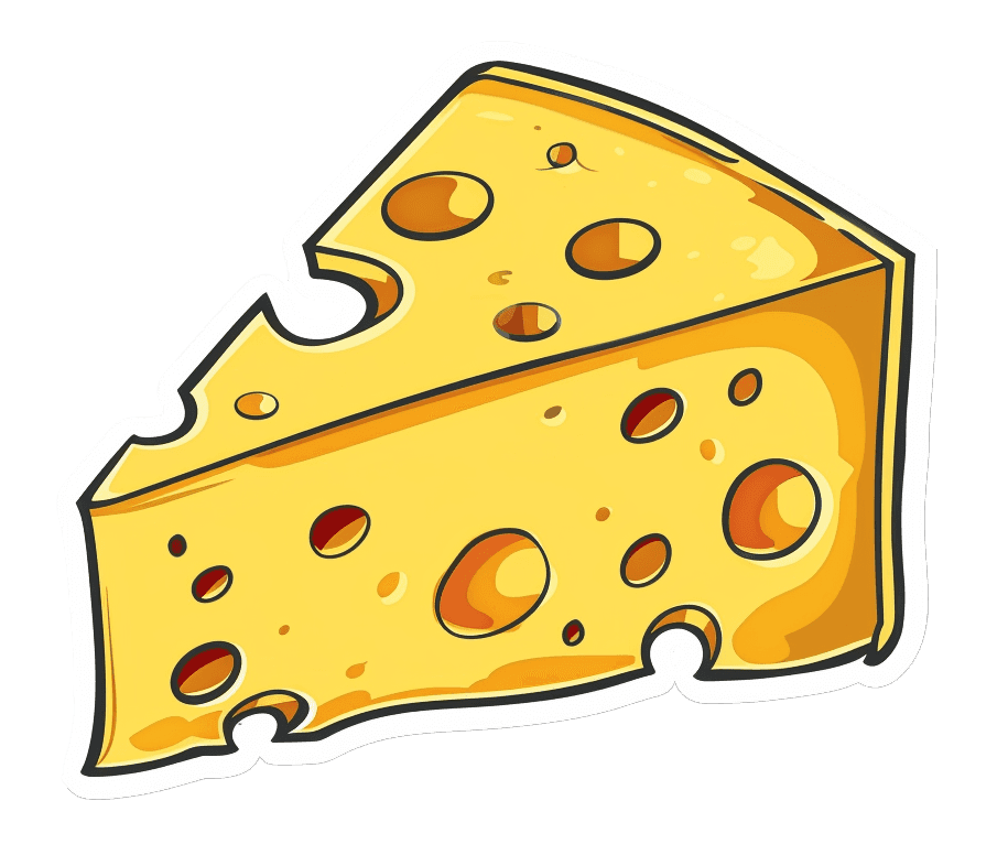 vector cheese